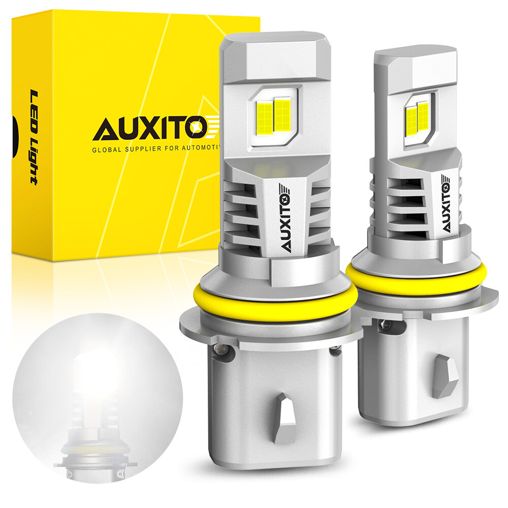 AUXITO 9007 HB5 LED Headlight Bulbs High Low Beam Super Bright 30000LM CAnbus SL