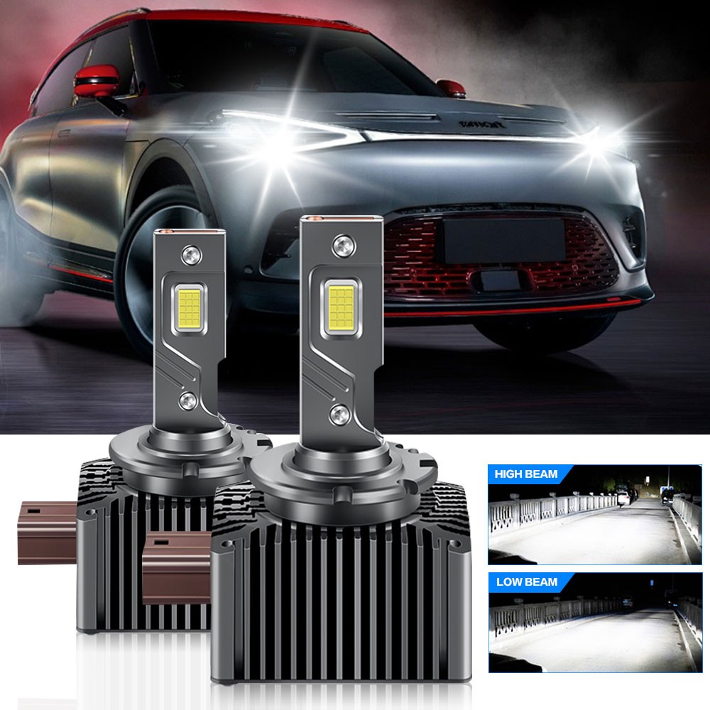 For BMW 328d 2014-2016 LED Headlight Bulbs Conversion Hi/Low Beam 36000LM Bright