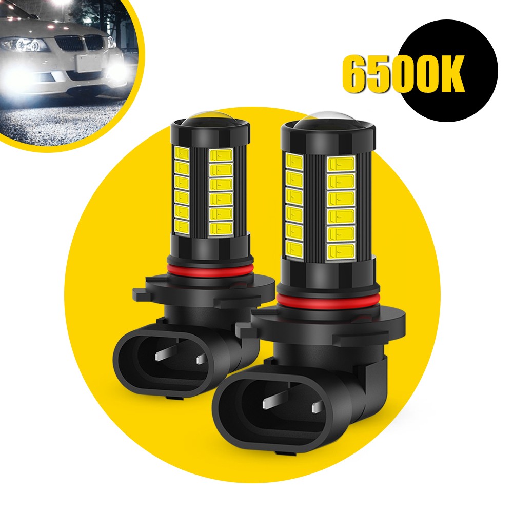 2-20X AUXITO LED Fog Light Bulb HB3 9005 DRL White 6000K High Power Lamps Canbus