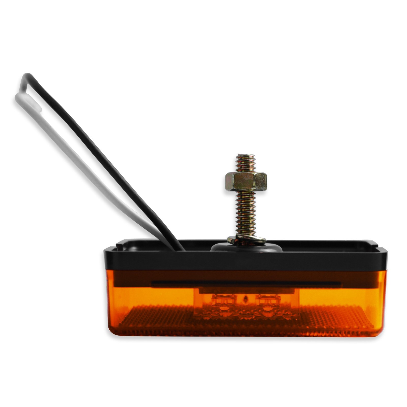 4 Pc Amber Trailer Side marker lights 3″ Thin line Trailer Truck 2 Led