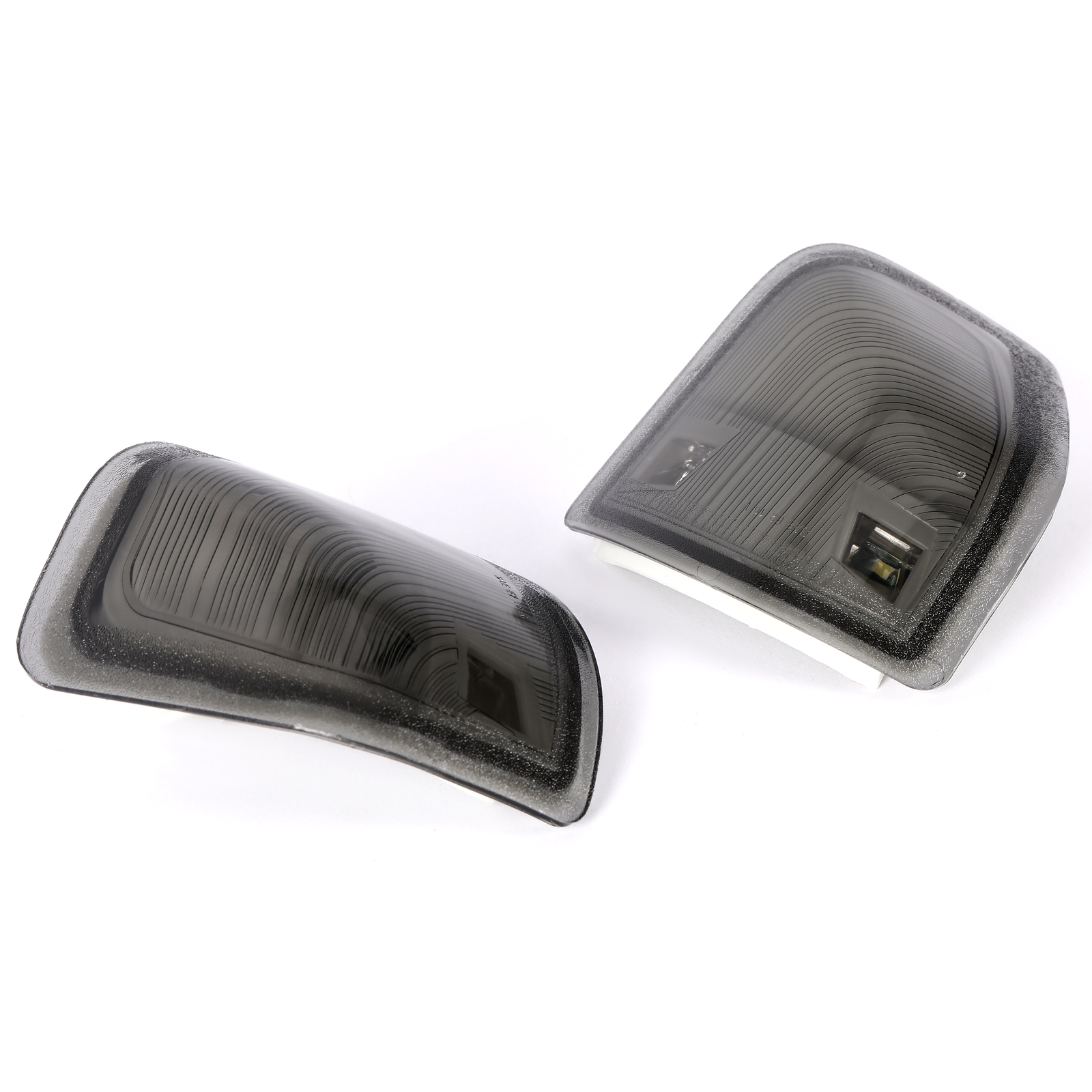 Smoke Lens Amber LED Side Mirror Turn Signal Lights For Dodge Ram 1500 2500 3500