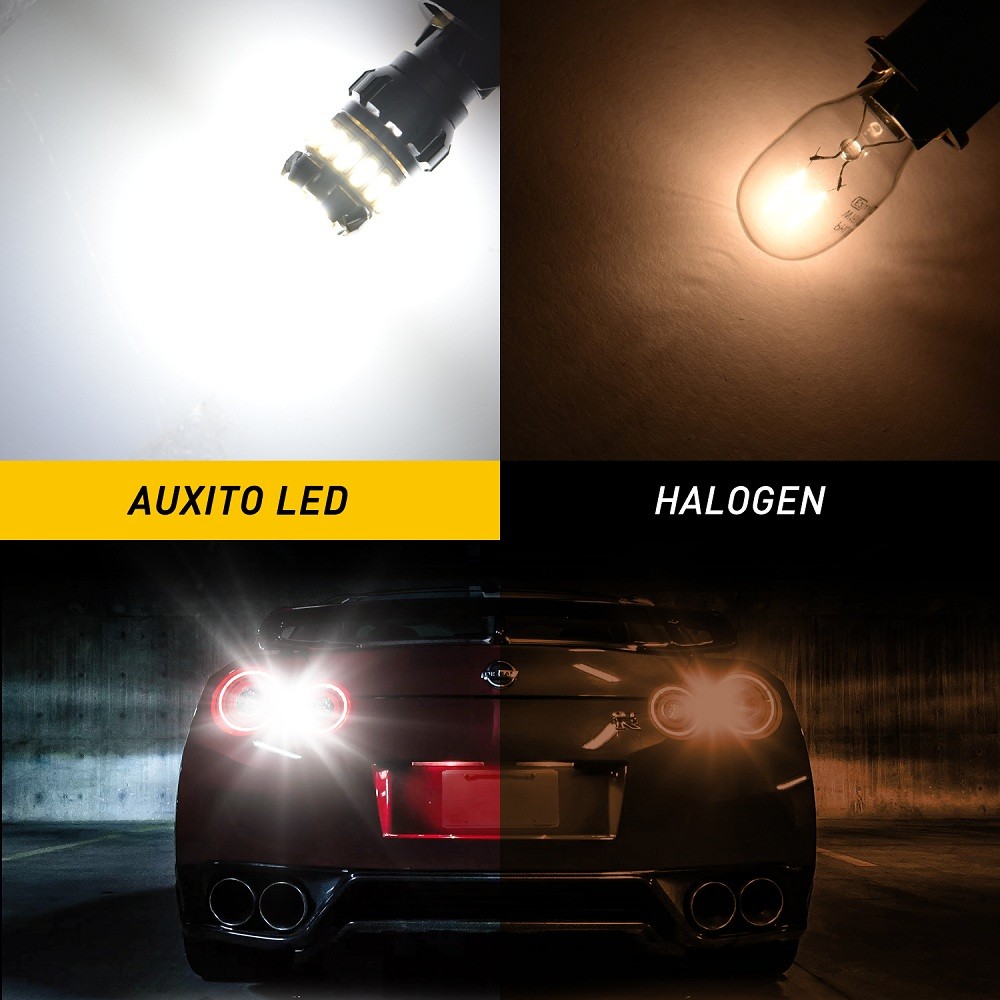 AUXITO 921 912 LED Reverse Backup Light Bulb 2400LM 6000K Super Bright T15 2/10x