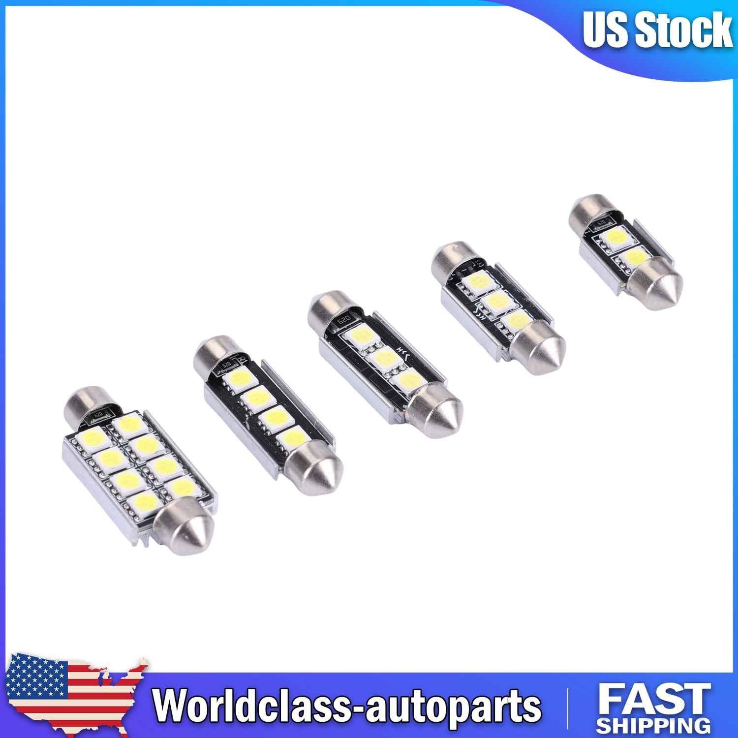 New 23x left right Car Side Marker Lights For 23Pcs LED Car Light Bulb Kit Set