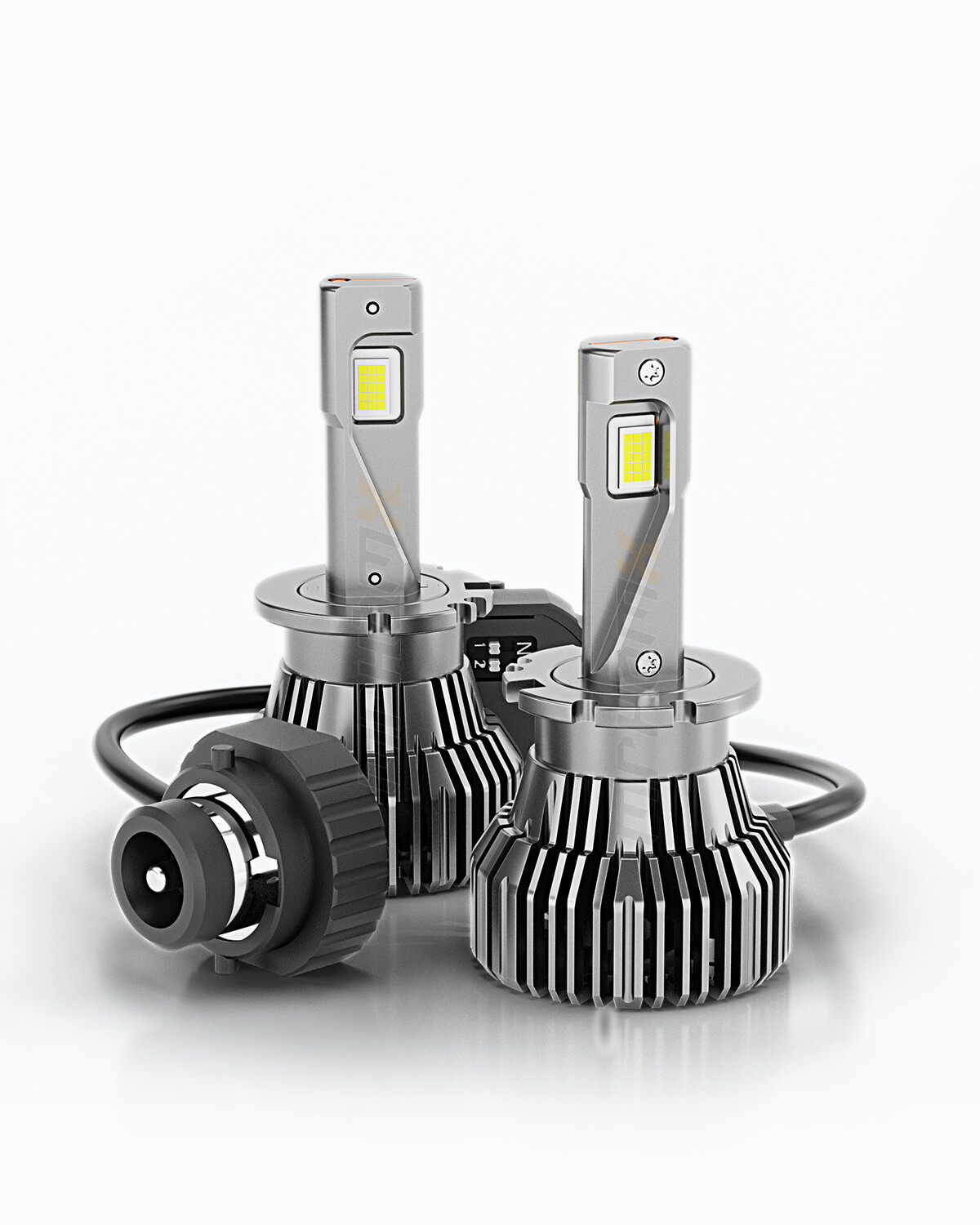 2X D4S D4R LED Headlight Bulb Replace HID Xenon Super White 6500K Conversion Kit