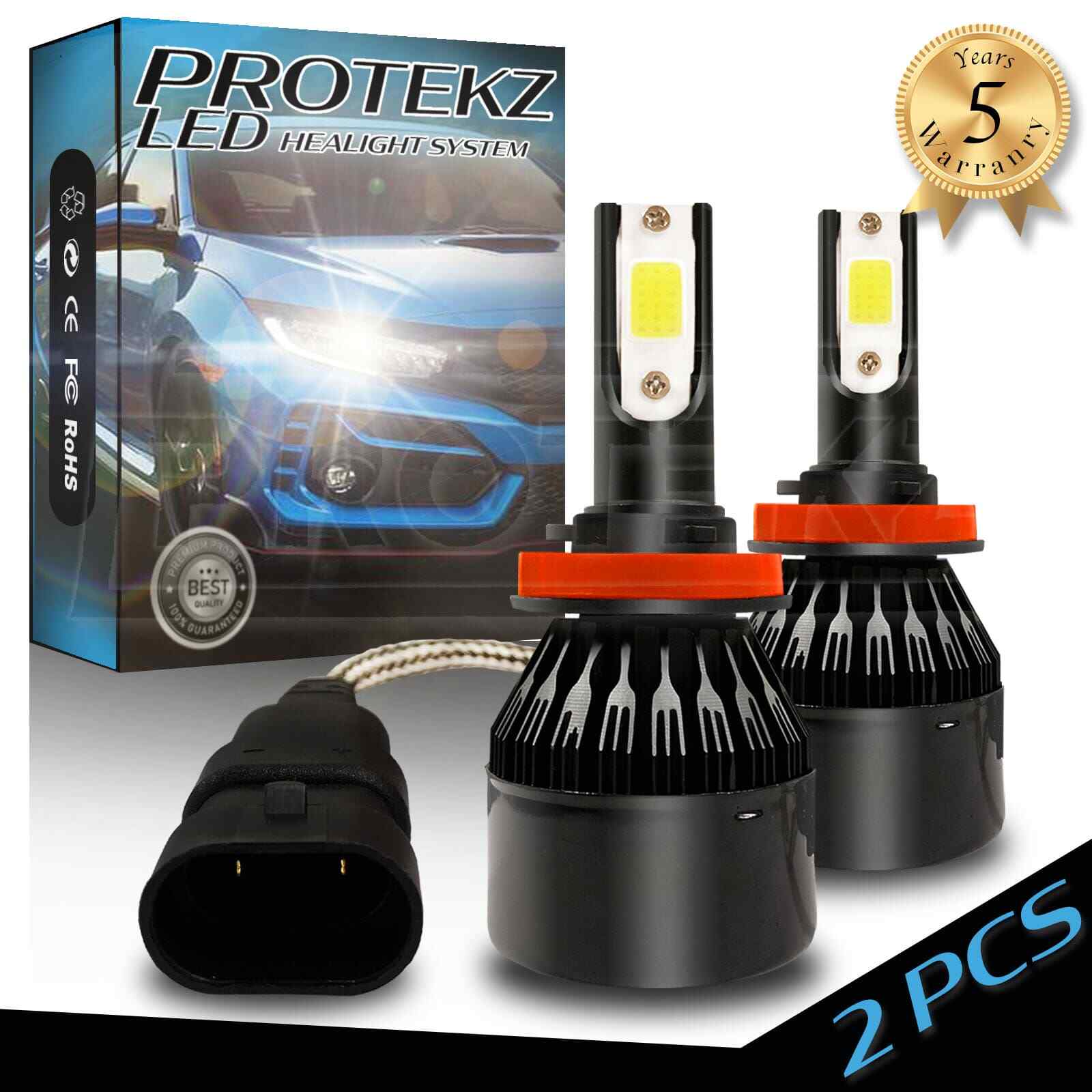 H10 9145 LED Fog Light Kit Bulbs 5Years Warranty 800W 120000LM 6500K White