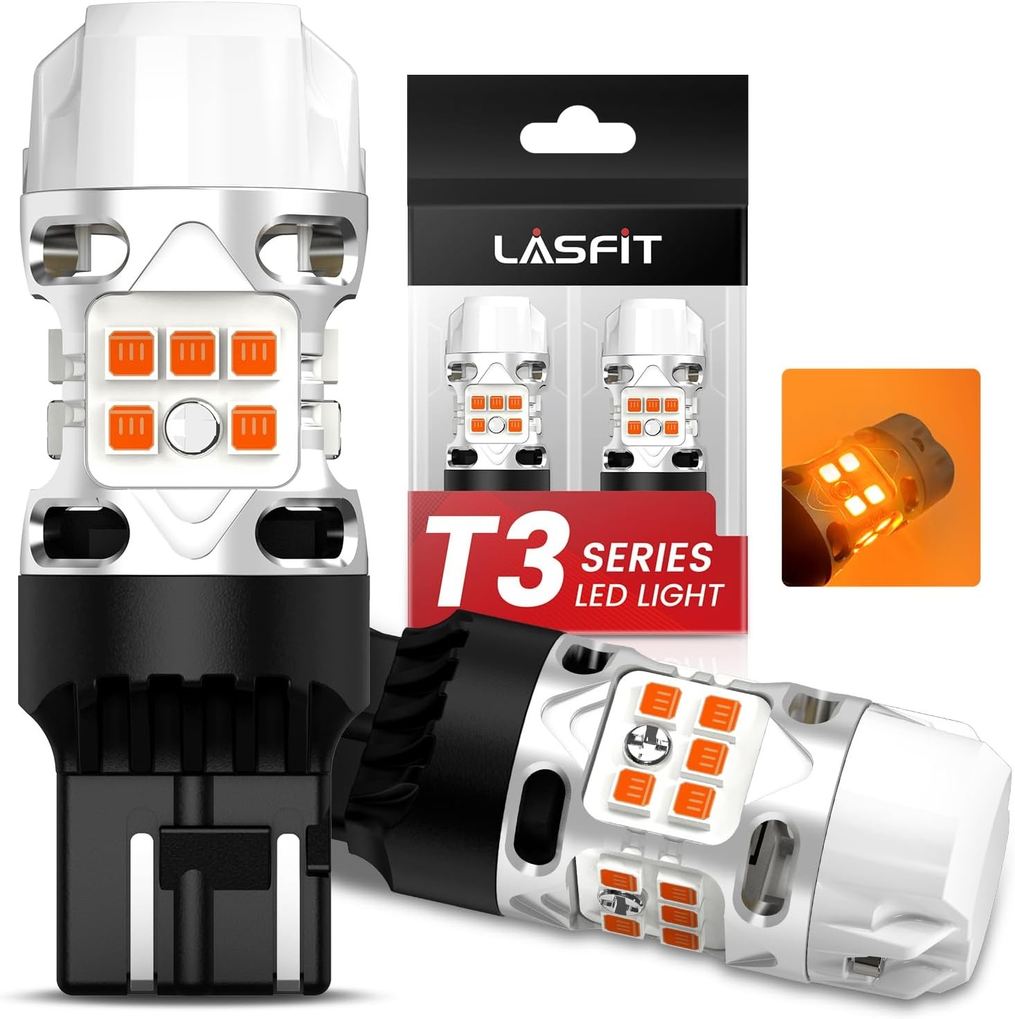 7440 LED Bulb Anti Hyper Flash Canbus 7443 Front or Rear Turn Signal Light 7444n