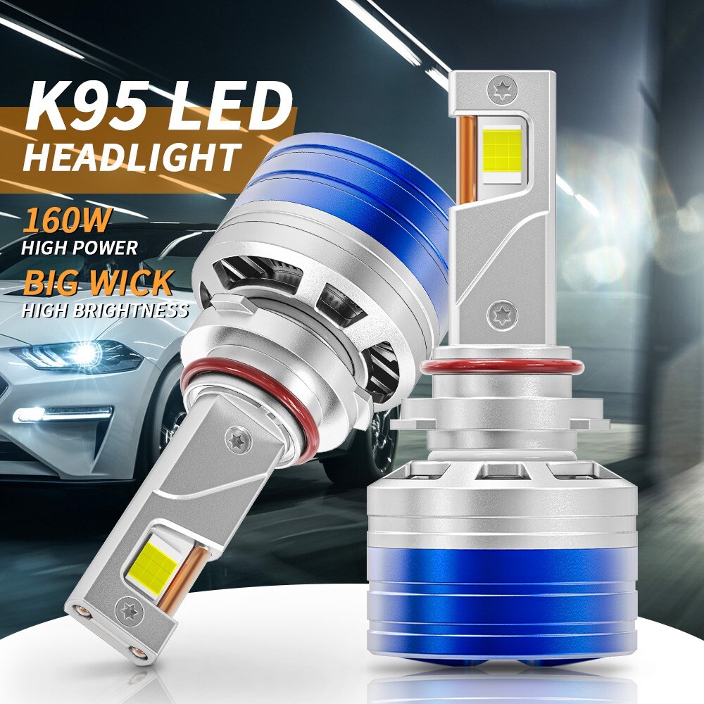 9005 9006 9012 H1 H4 H7 H11 LED Headlight Bulb Hi/Low Beam Cool White Fog Light