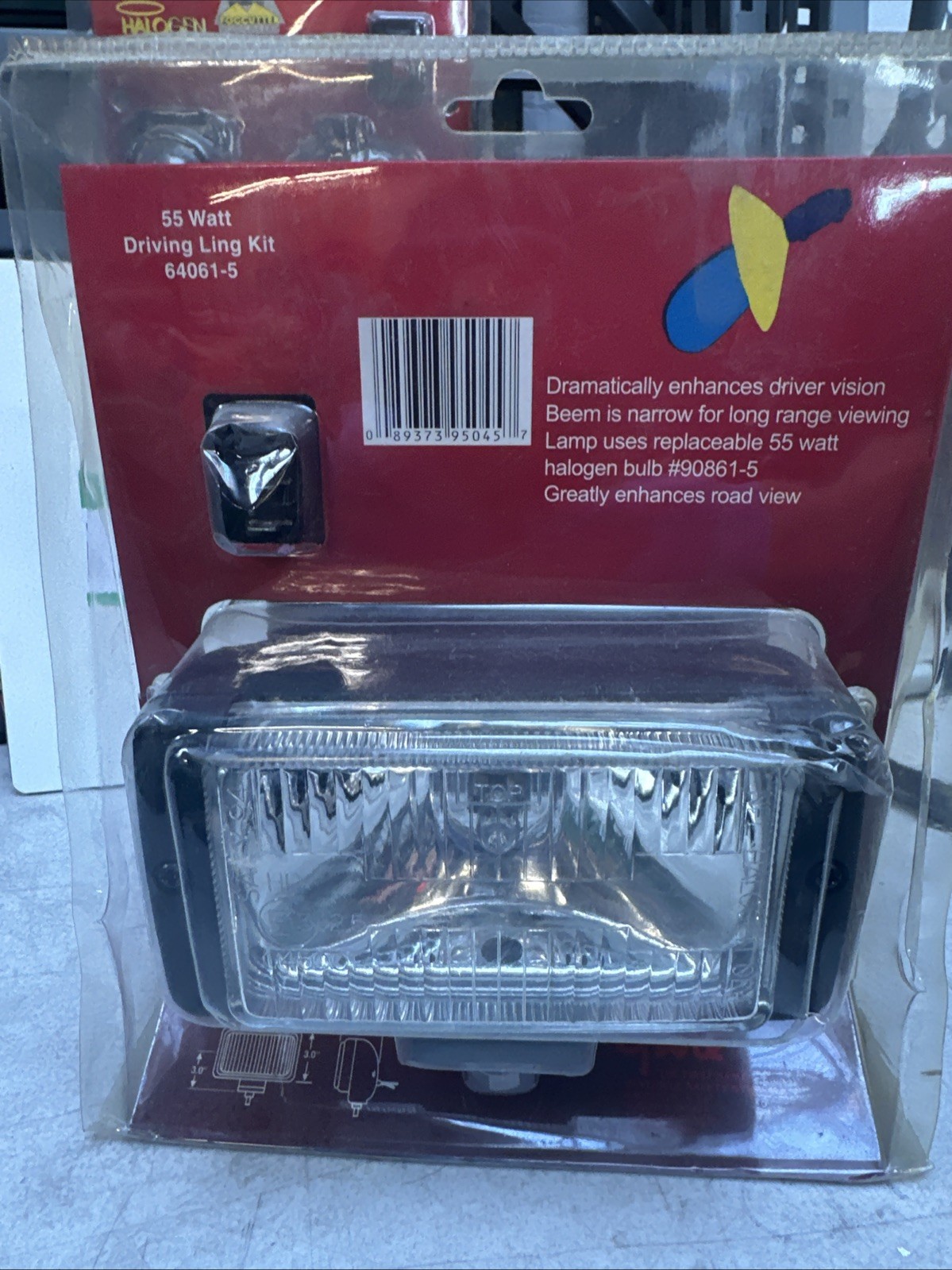 Grote FORWARD LIGHTING, CLEAR,HALOGEN DRIVING KIT 64061-5