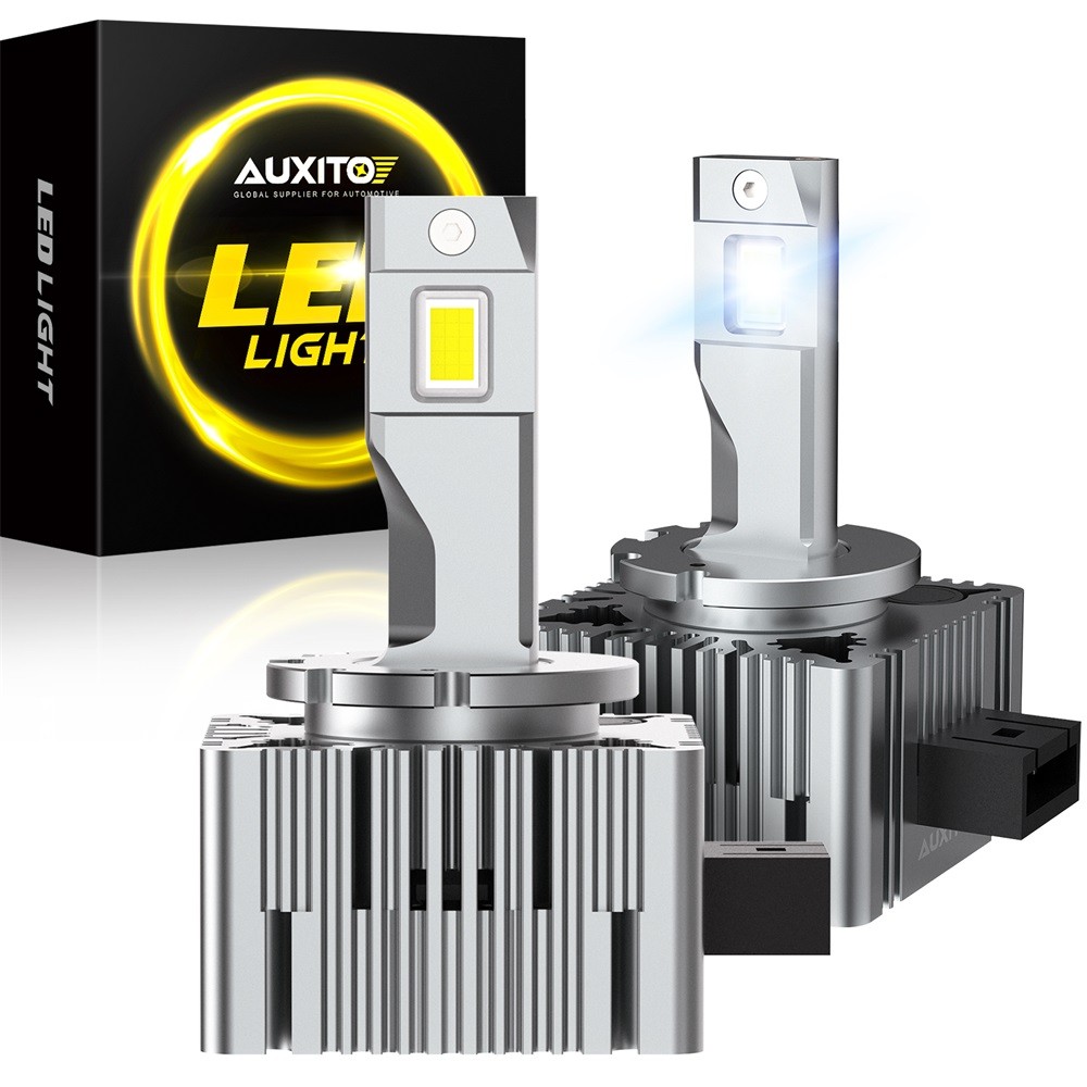 2X 200W 40000LM 6000K D3S D3R LED Headlight Bulbs Kit White HID Conversion Lamp