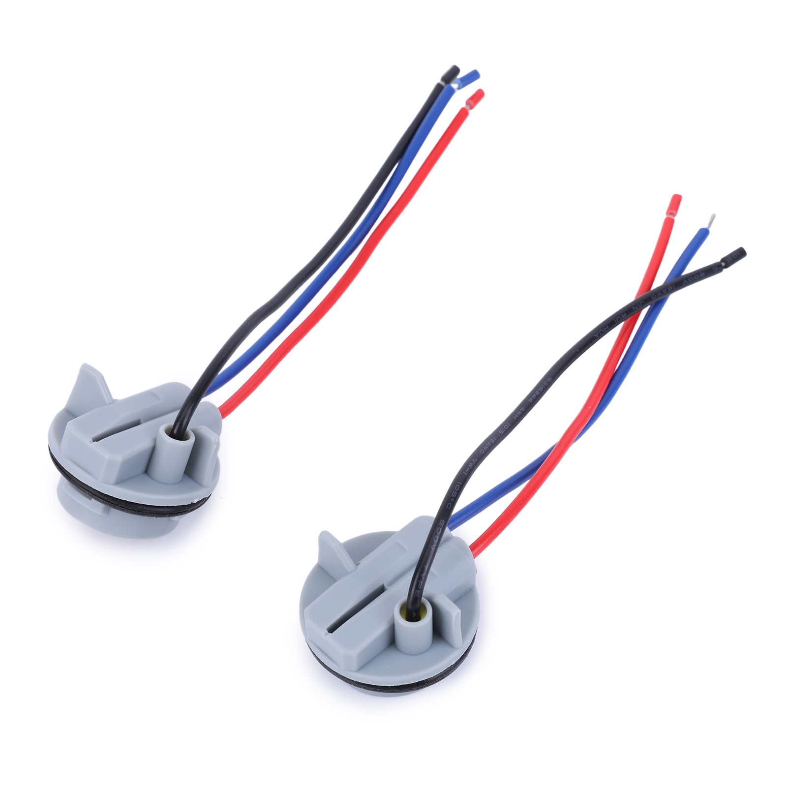 2x for 1157 1154 1016 1034 1053 1076 1130 LED Tail Light Bulb Socket Harnesses