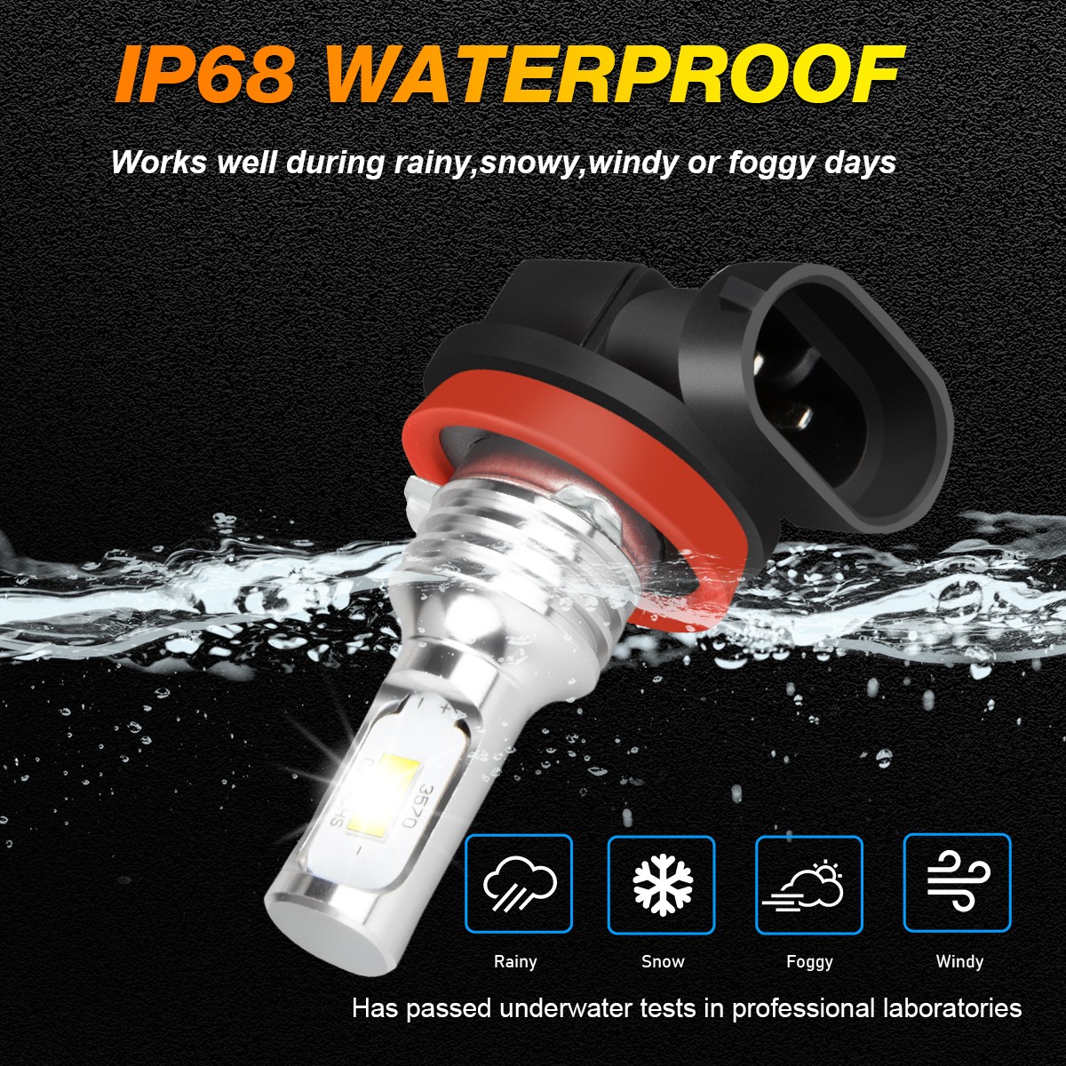 6x H7 H7 H11 6000K LED Headlight High-Low Beam Fog Light For Benz E320 2008-2009