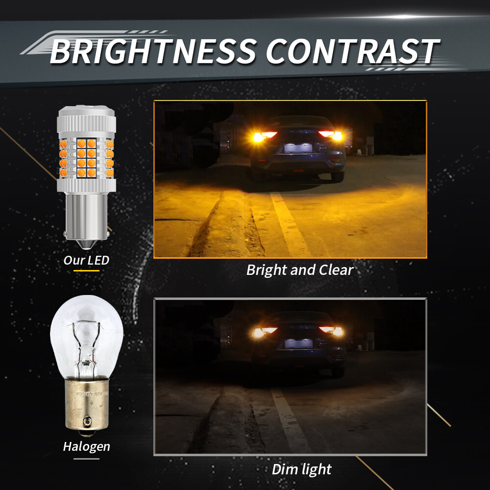 OPRAH 7440/7443/1156/1157 LED Turn Signal Light Bulb Anti Hyper Flash Indicator