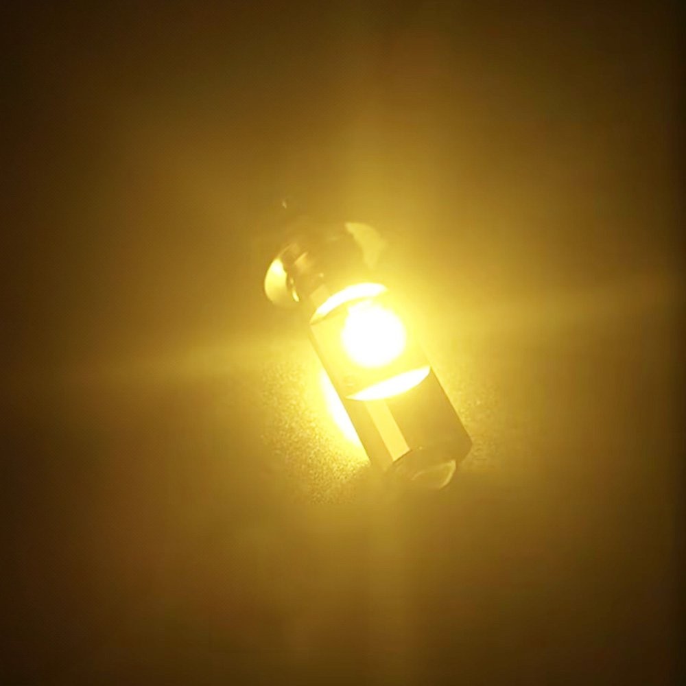 Auxito 1x Motorcycle T19 P15D Led Headlight High Low Beam Switchback Amber White