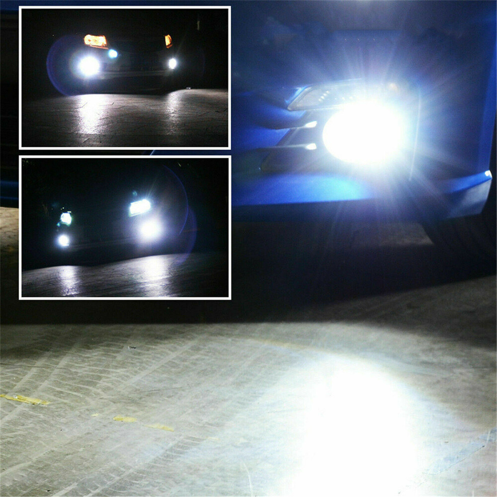5202 H16 LED Fog Light Bulb For Chevy Silverado 1500 2007-2015 White 6000K A+++