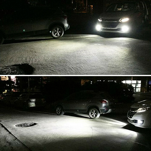 H11 H9 LED Headlight Bulbs Kit White 6000K high/Low Fog Beam 2pcs Super Bright