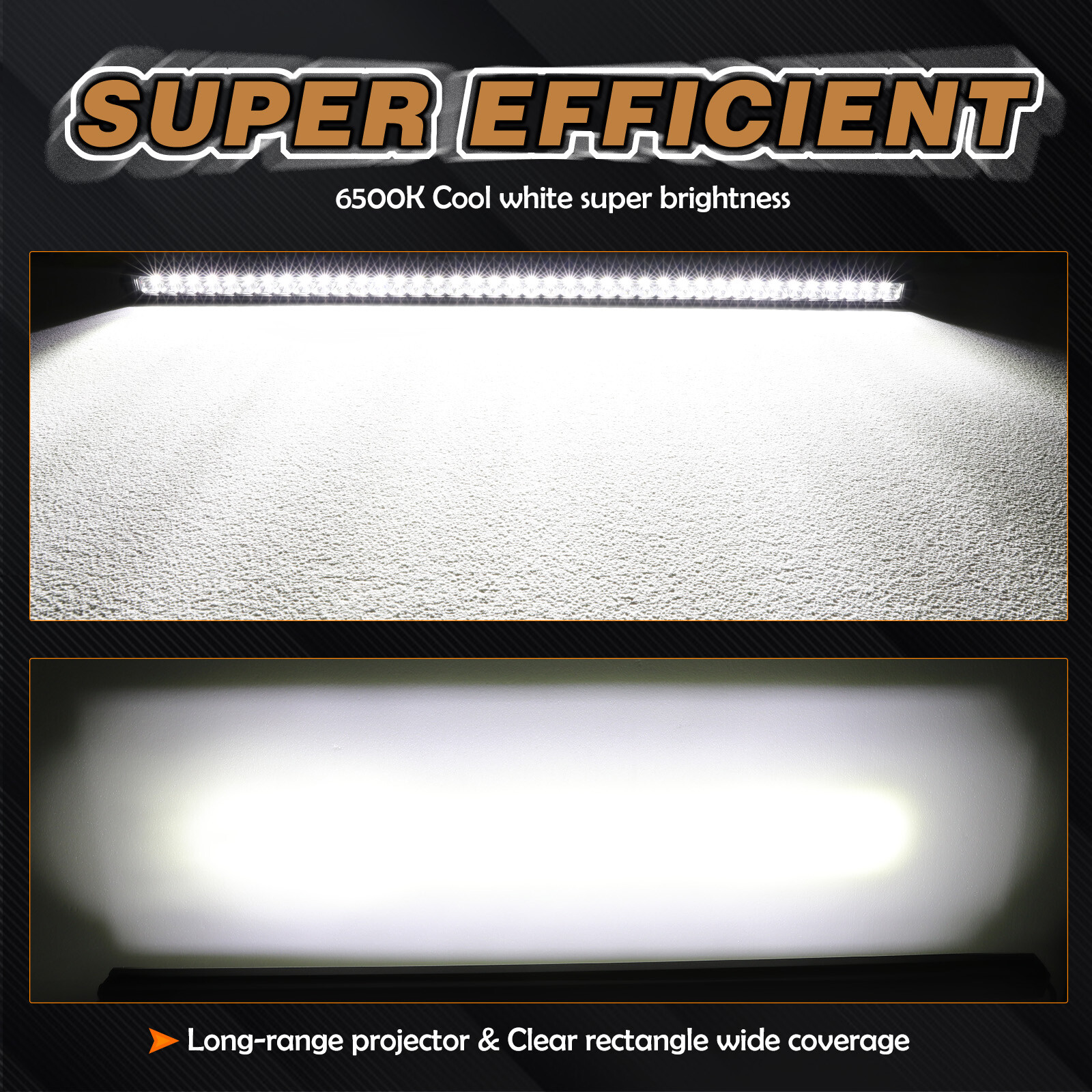 For Ford F250 F-350 Super Duty 30″ Single Row LED Light Bar Slim Combo Offroad