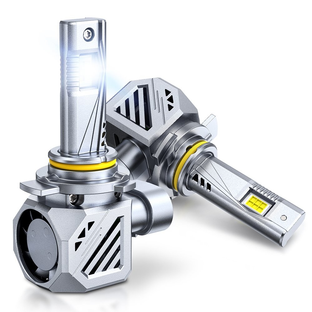 9012 LED Headlight Super Bright Bulbs Kit 6500K White 330000LM High/Low Beam A1