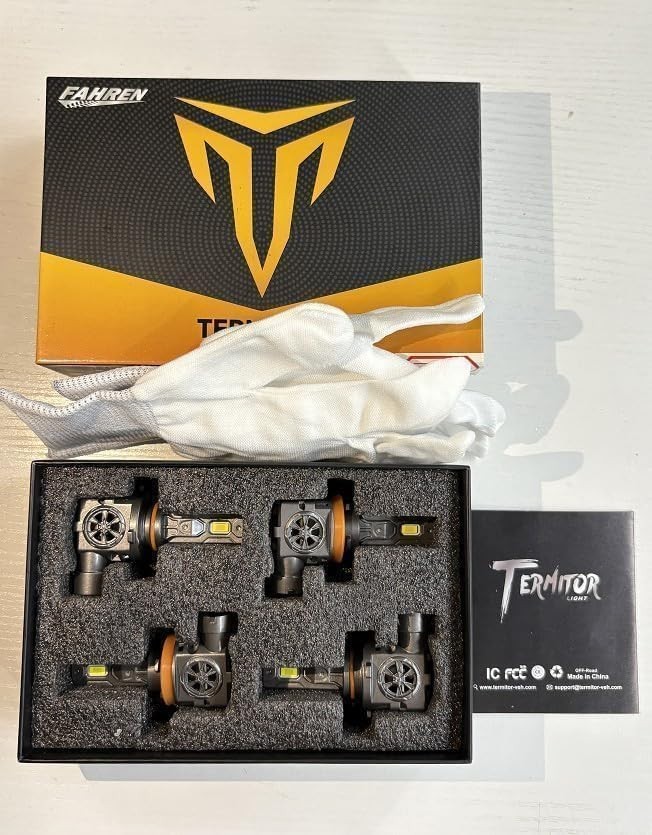 Latest 9005 H11 Fog Light Bulbs, H9 HB3 Halogen for Off-road only | 120K Lume…