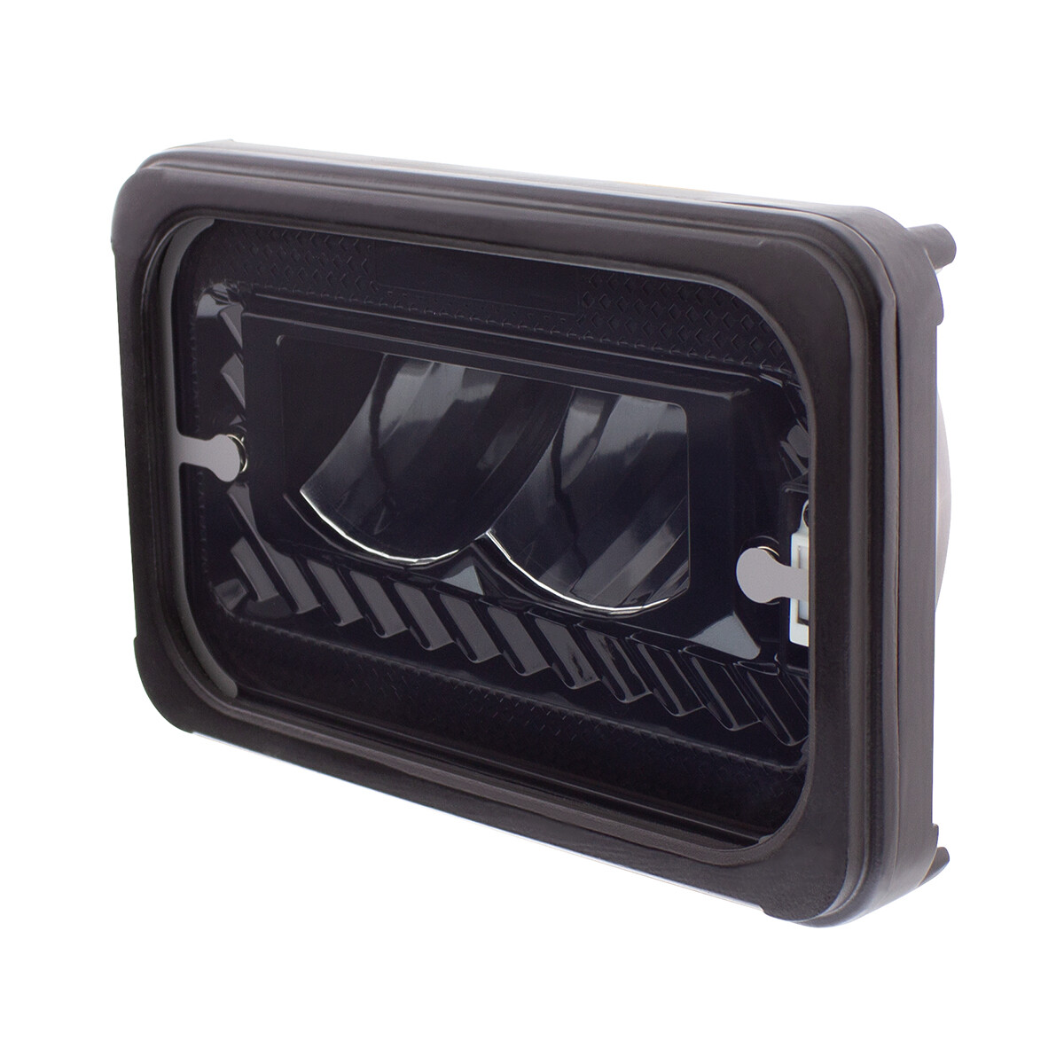 UPI ULTRALIT – Heated 4″ X 6″ LED Headlight With Glass Lens & Aluminum Housing