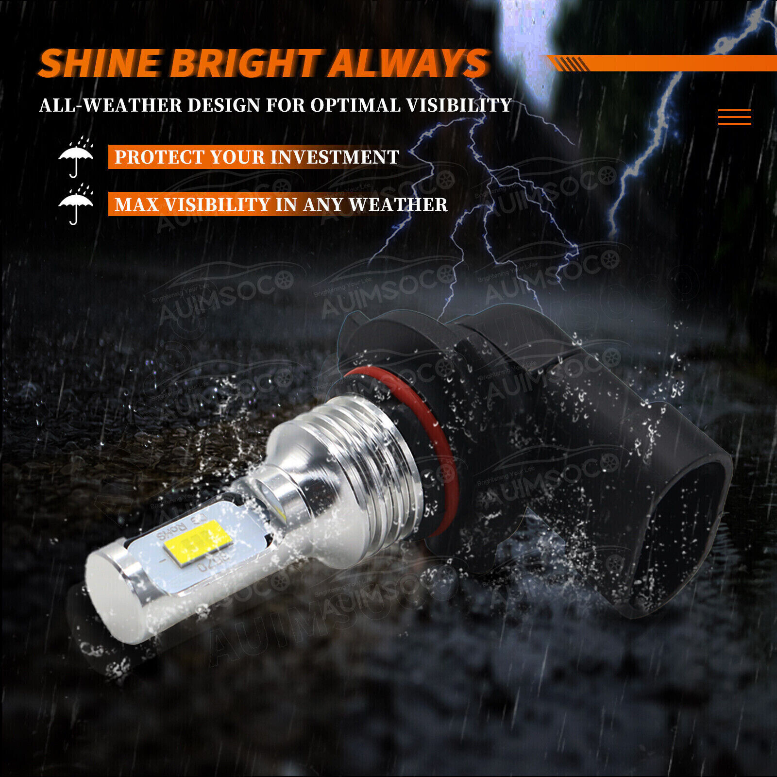 For Chevy Tahoe 2001 2002-2006 LED Headlights High/Low + Fog Beam Light Bulbs