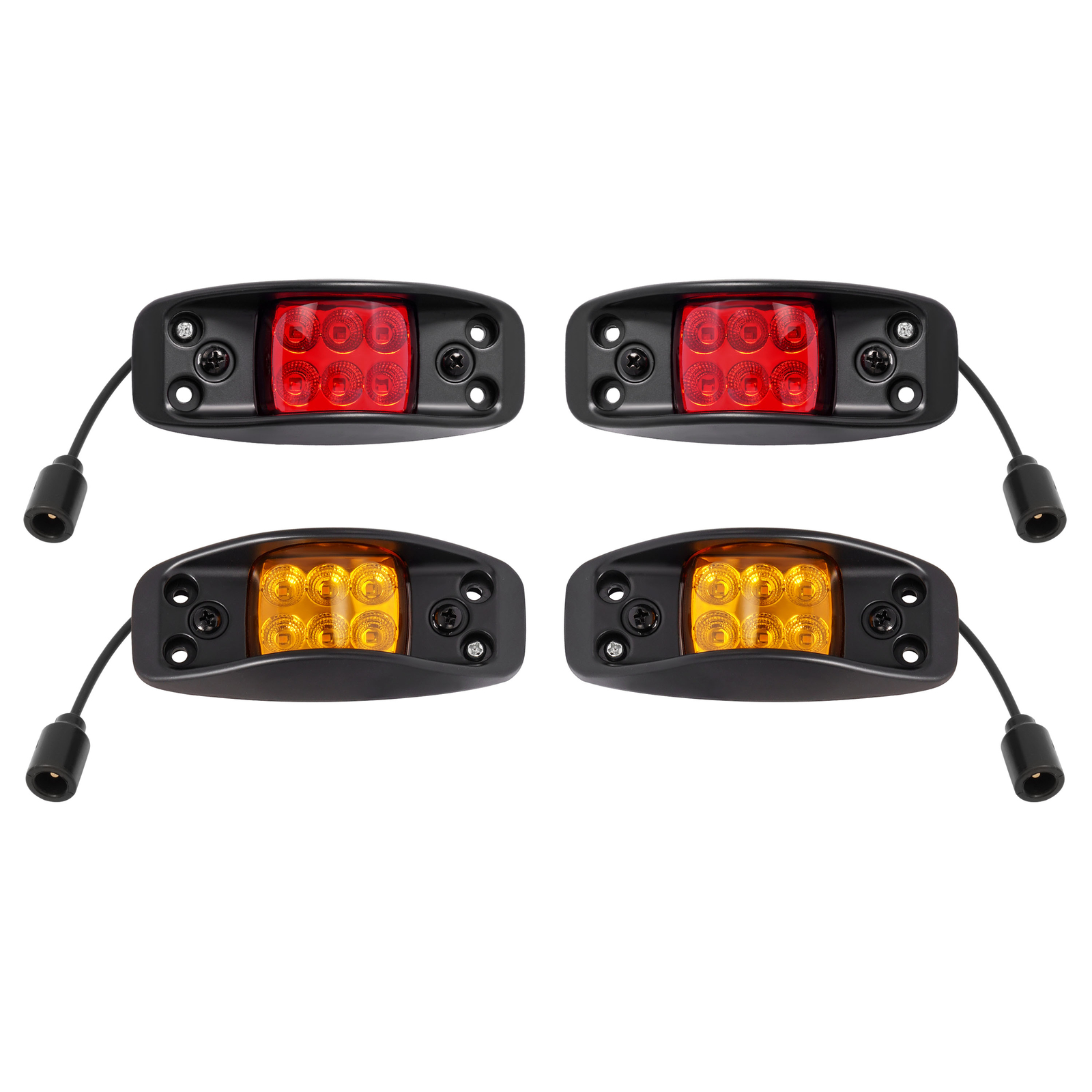 For HMMWV HUMVEE Military Trucks LED Side Marker Lights+Brake Lights+Turn Signal