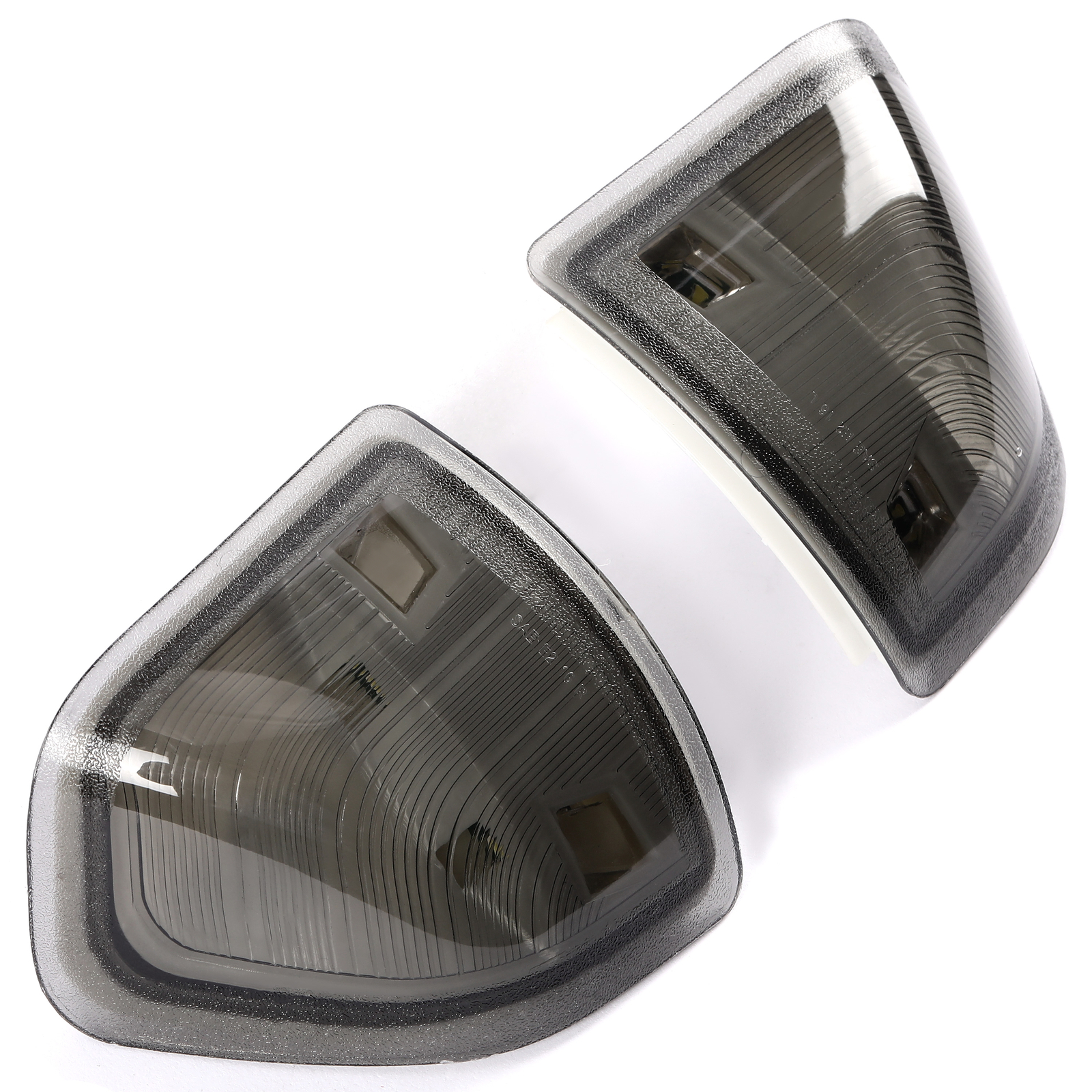 Smoke Lens Amber LED Side Mirror Turn Signal Lights For Dodge Ram 1500 2500 3500