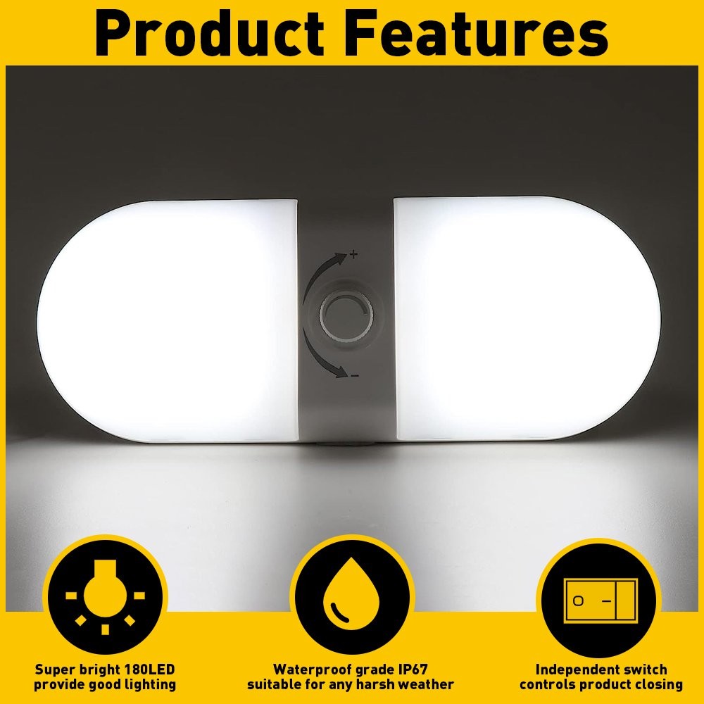 Dimmable 1700LM 3 Color Light Interior 12V24V Ceiling 120Led Dome Lamp RV Camper