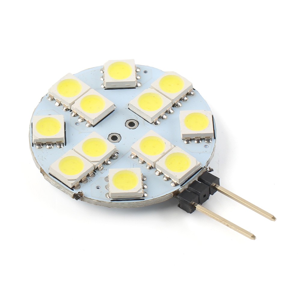 Indoor Car RV Landscape G4 Socket 5050 SMD 12 Bulb Lamp Round Bulb