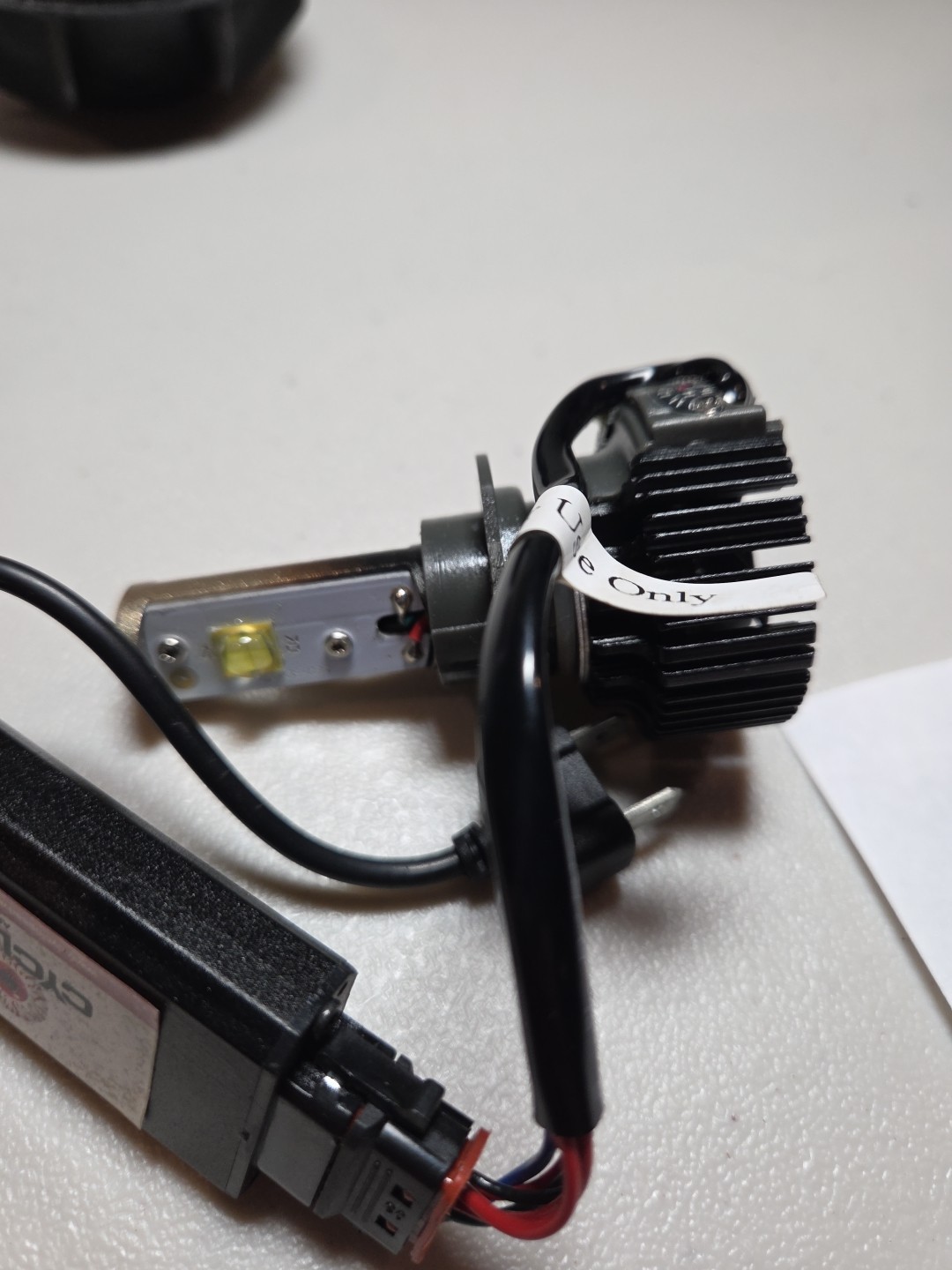 CYCLOPS H7 LED BULB CONVERSION 2012 Yamaha Super Tenere 1200