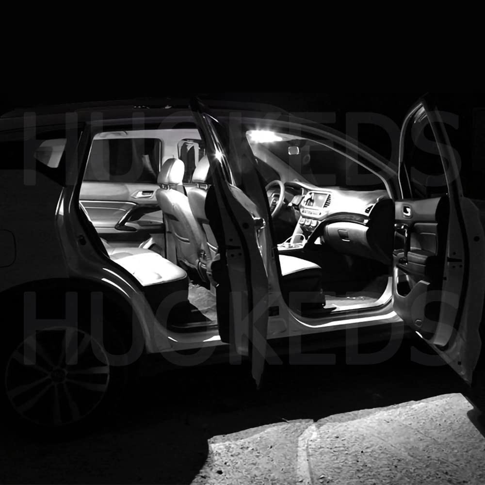 12pcs Super Bright White LED Interior Lights for 1999-2016 F250 F350 + Tool