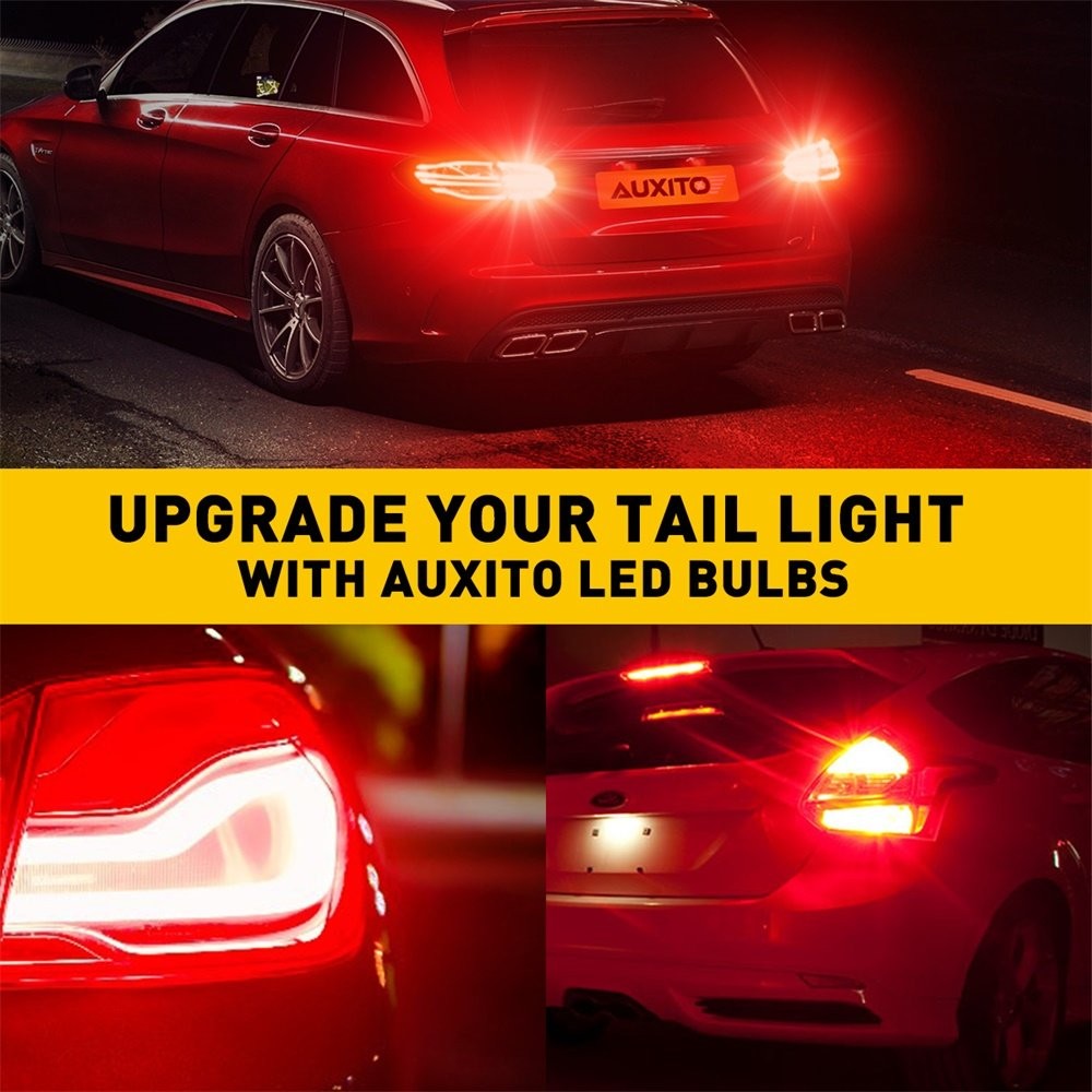 AUXITO 7443 7440 SMD LED Back Up Reverse Light Bulbs 6000K Super White Canbus