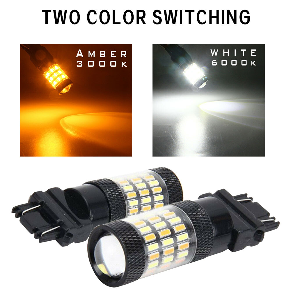 For Dodge Ram 1500 2500 3500 3000K Amber 4014 SMD Bright LED Turn Signal Light