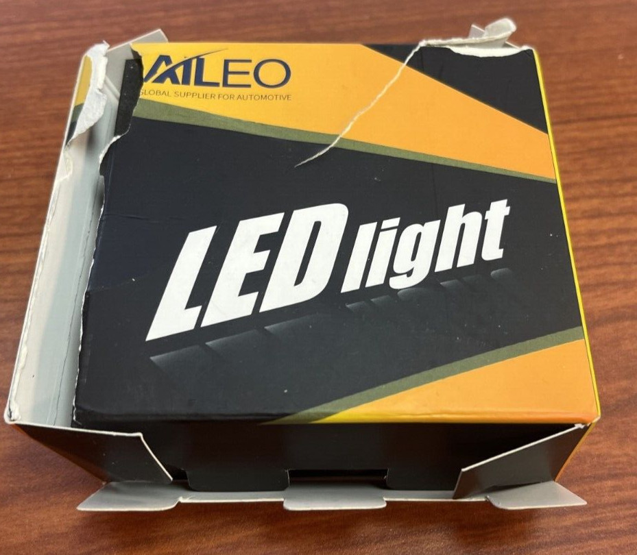 AILEO LED Fog Light Bulb H8 H16 H11 3000K Amber Yellow 8000 Lumens (2 bulbs)
