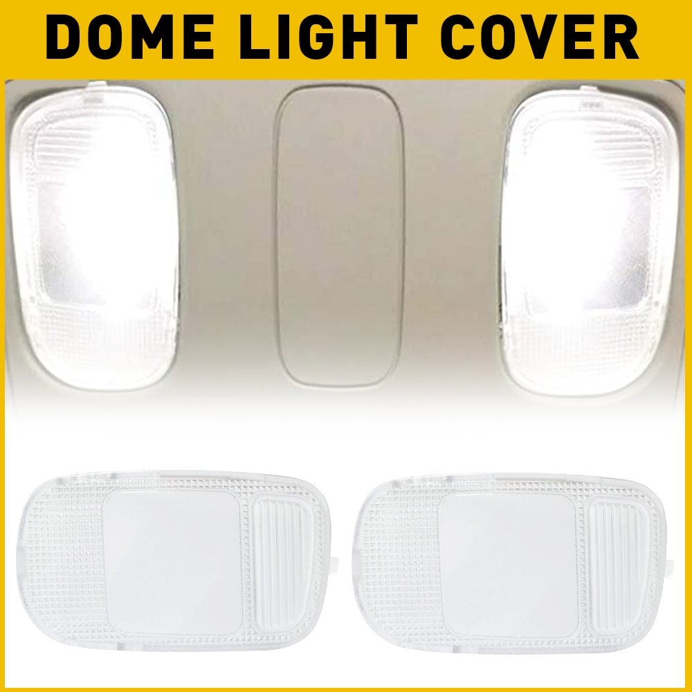 For Dodge Ram 2500 1500 3500 Overhead Dome Clear Map Light Cover Interior L+R US