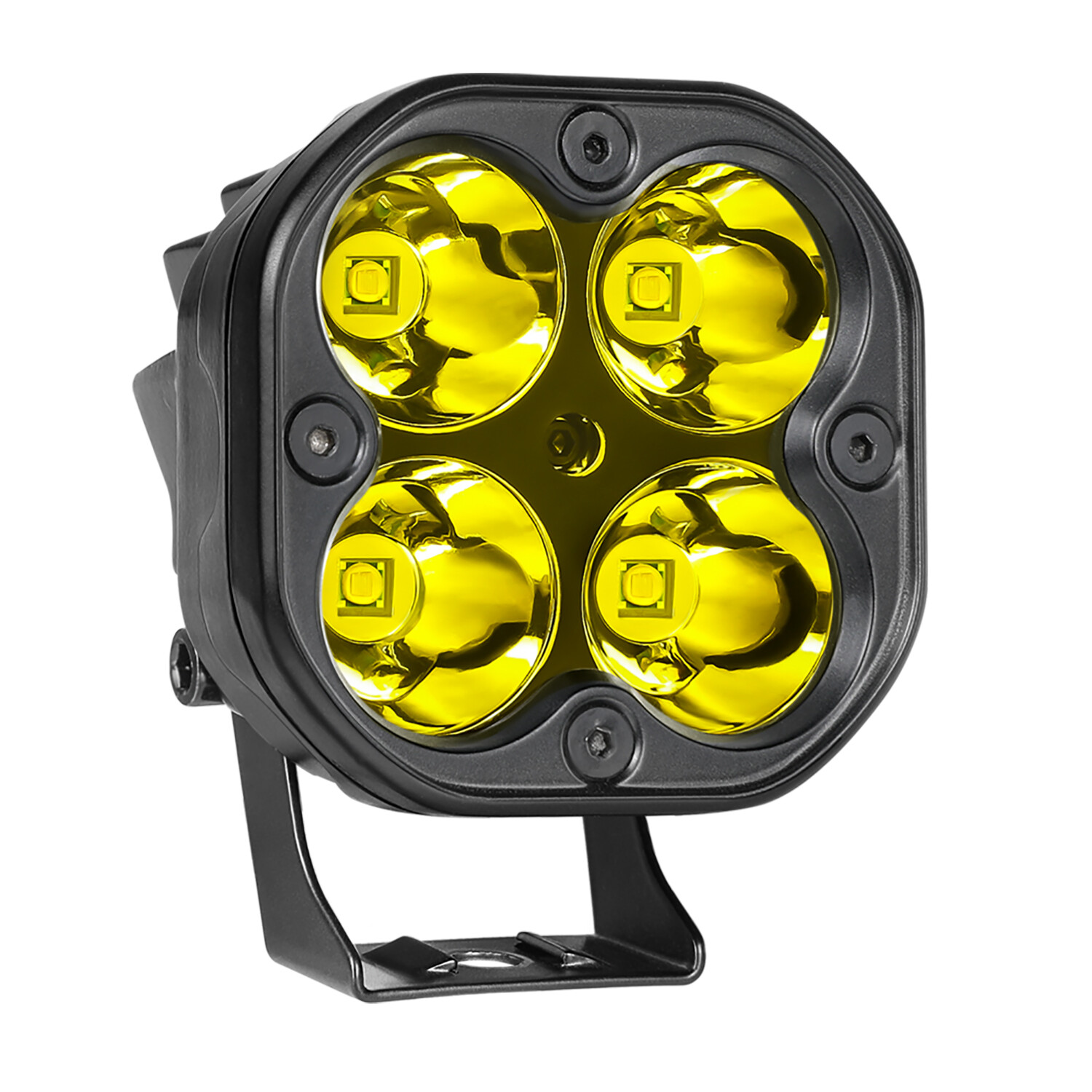 2x For Yamaha YXZ1000R LED Cube Work Light Bar Spot Pods+ Rocker Switch Wiring