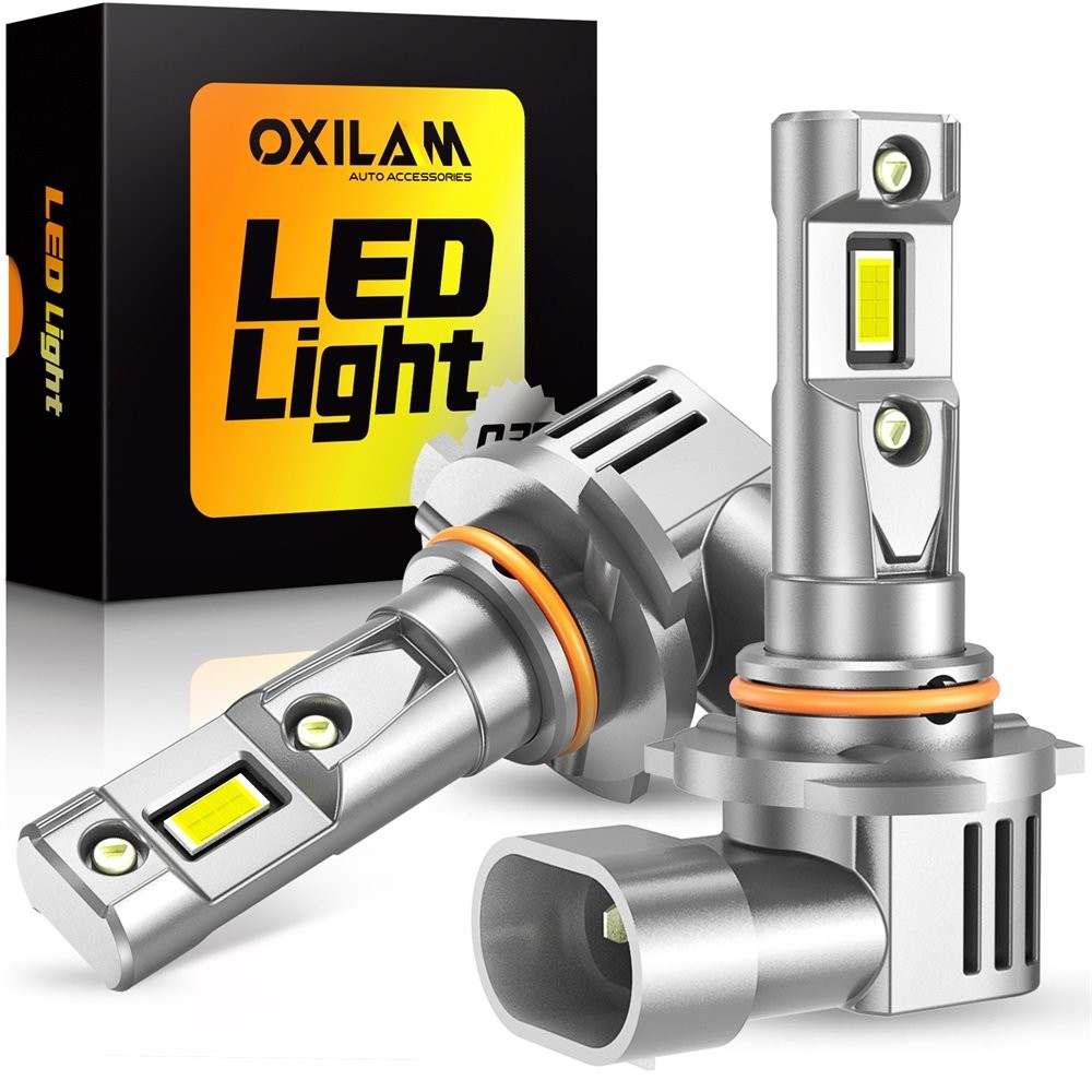 2-20X OXILAM 9005 LED Headlight Bulb Hi/Low Beam White Super Bright 6500K CANBUS