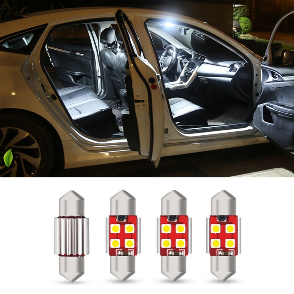 AUX 31MM LED Interior Dome Trunk Light Bulb DE3175 DE3021 CANBUS Error Free A