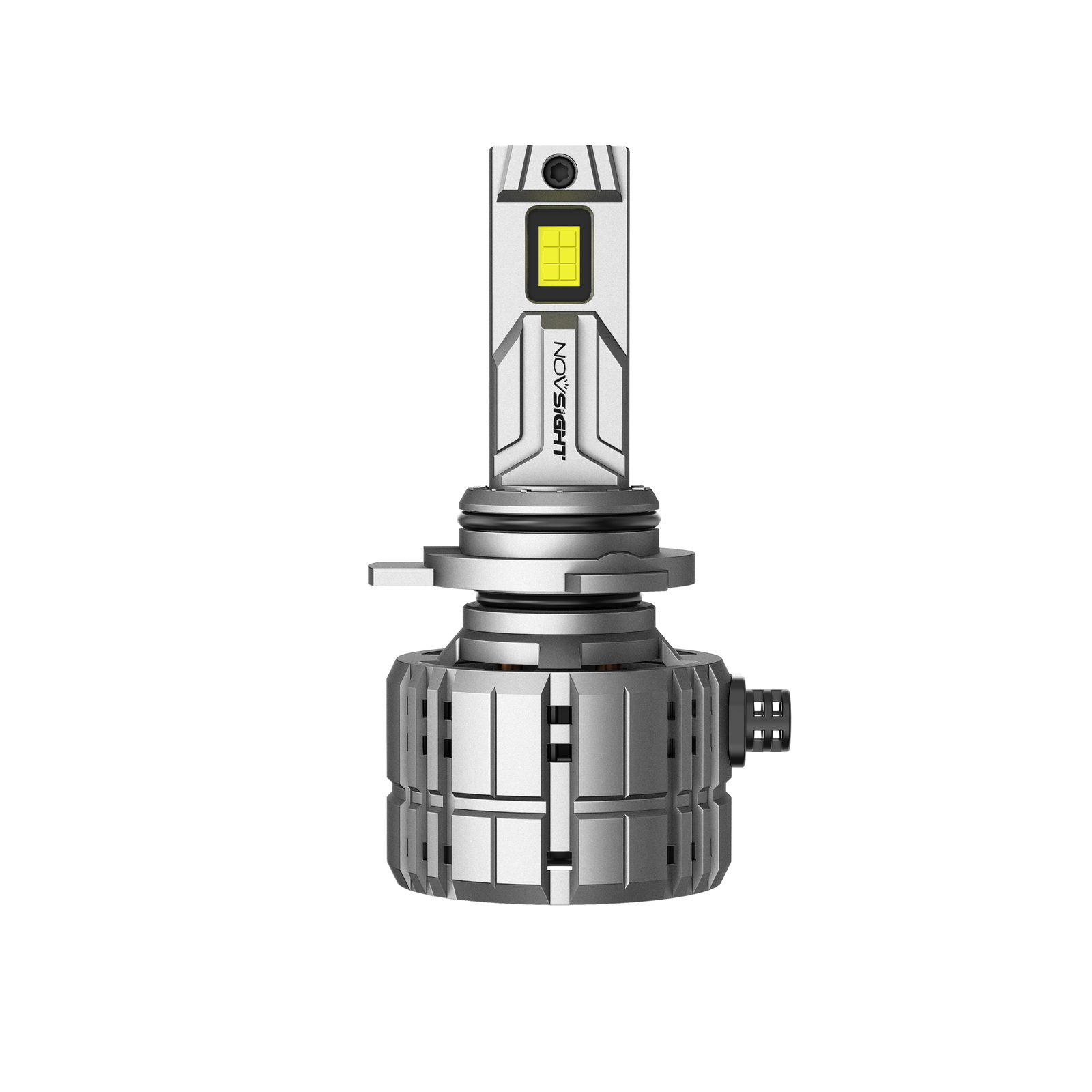 NOVSIGHT 9012 LED Headlight Bulbs Kit High Low Beam 6500K Super Bright Lamps