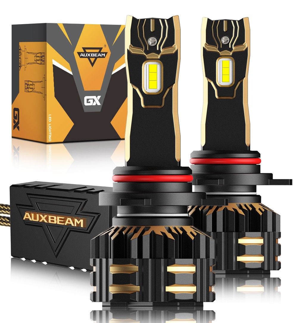AUXBEAM 9012 LED Headlights High/Low Beam 6500K For Toyota RAV4 2016 2017 2018
