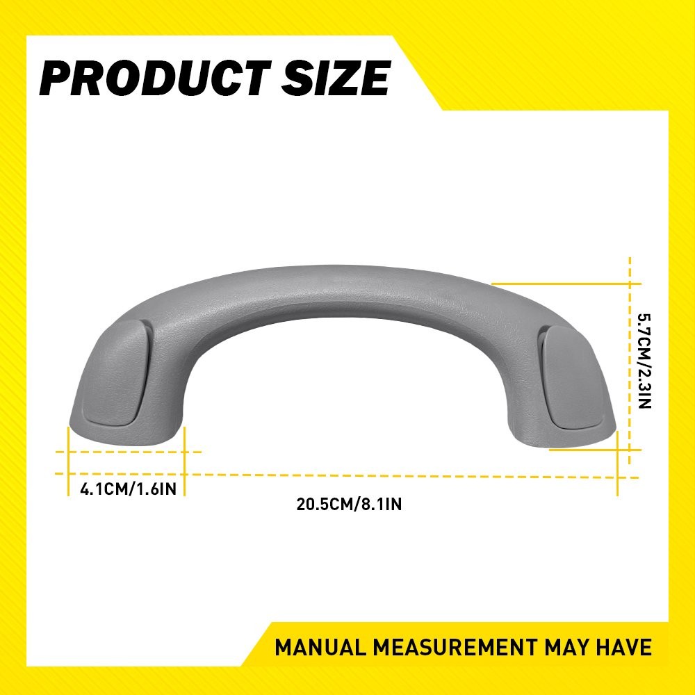 Front Gray Grab Roof Pull Handle For 2003-09 Toyota 4Runner Lexus GX470 1-5SET