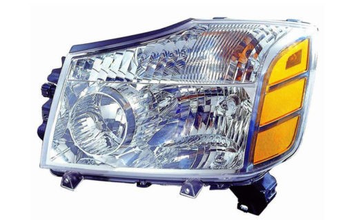 Headlight Lamp for 04-07 Nissan Titan/Pathfinder/Armada Left Driver