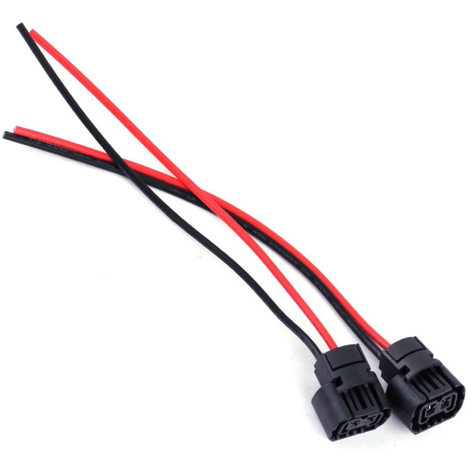 Wire Pigtail Female PSX26W 12278 H28W Fog Light Two Harness Bulb Connector Plug