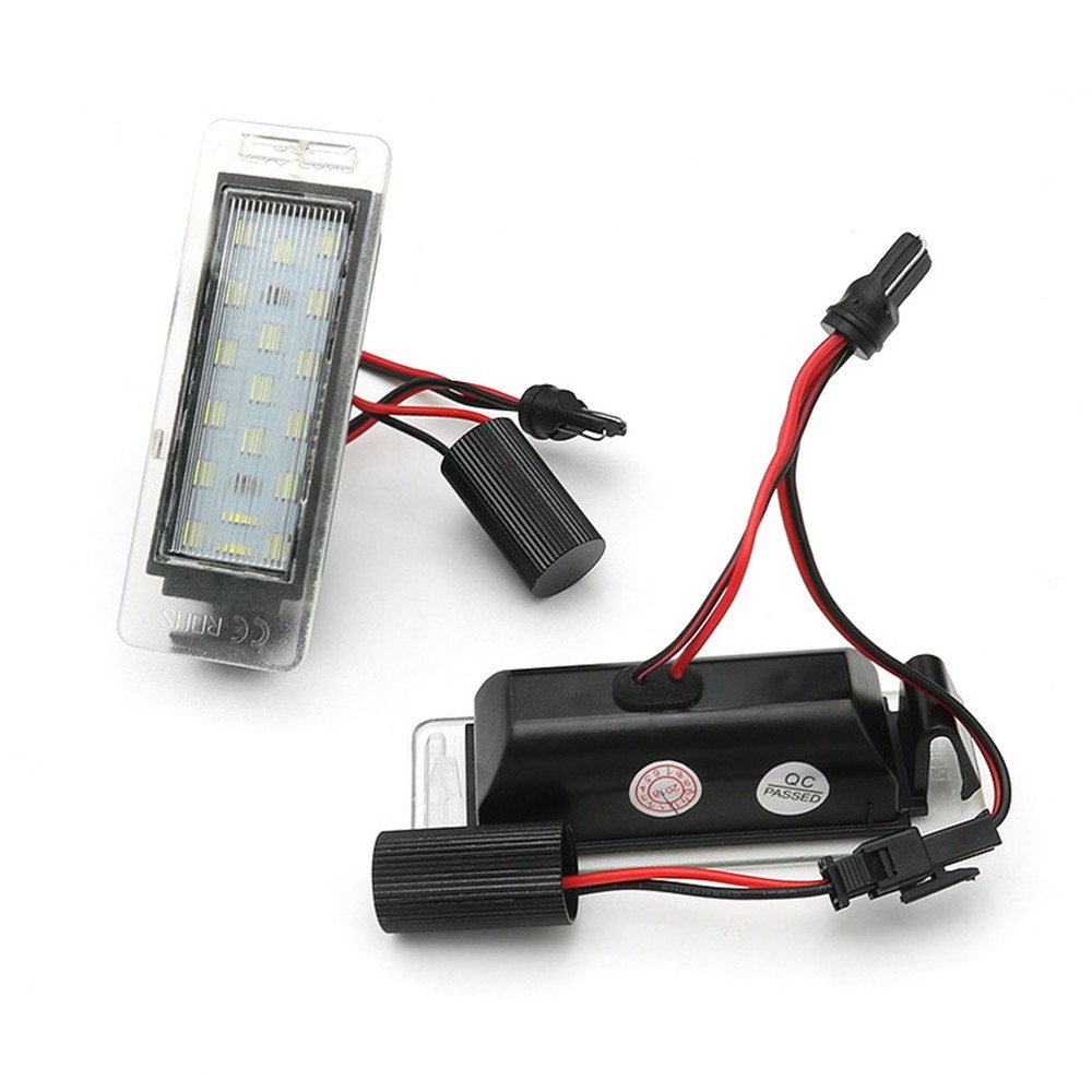 For Cadillac ATS 2013-2019 Vehicle Rear 18 LED Number License Plate Light 2PC