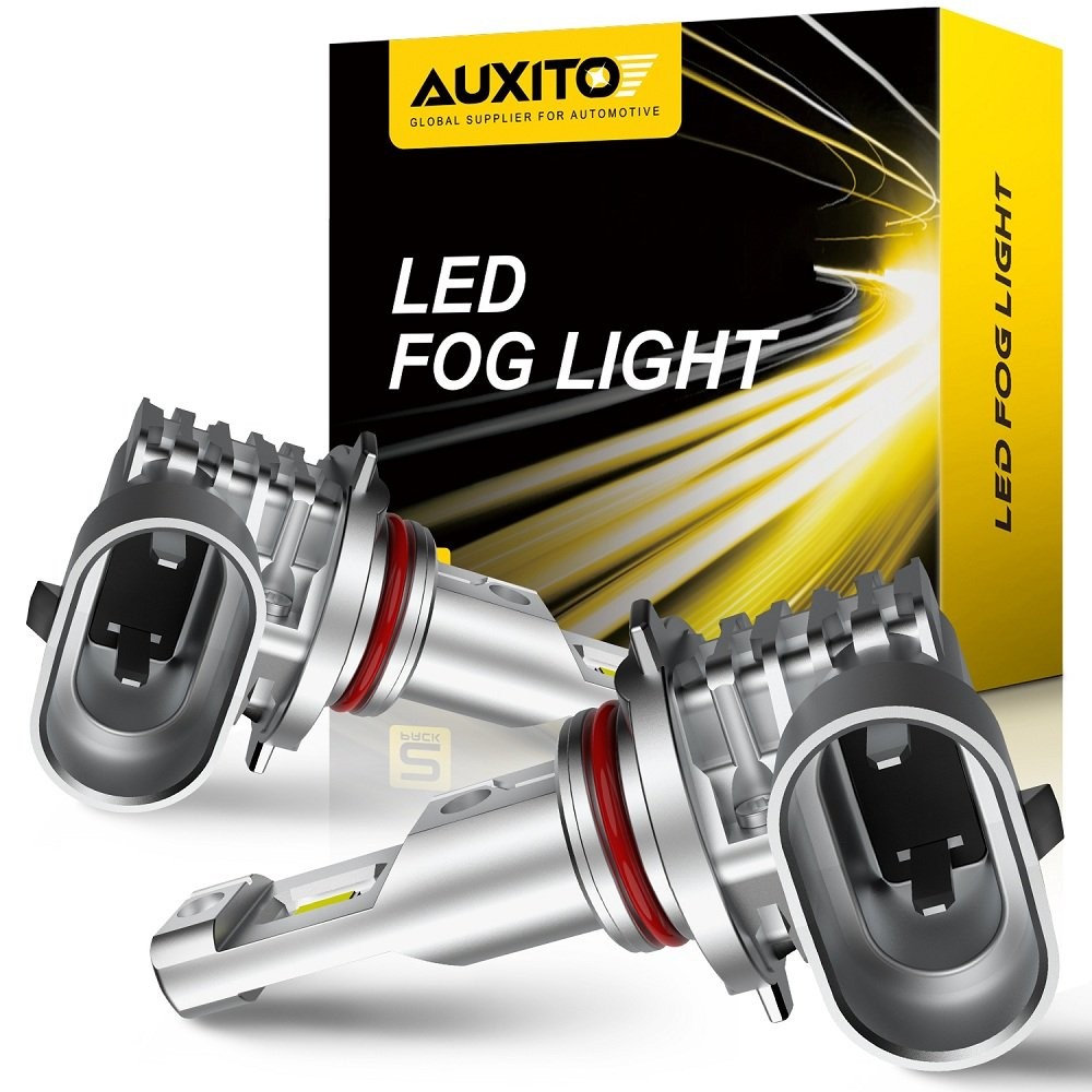 AUXITO HB3 9005 LED Headlight High Bulb Beam White Fanless Plug & Play 2/4x