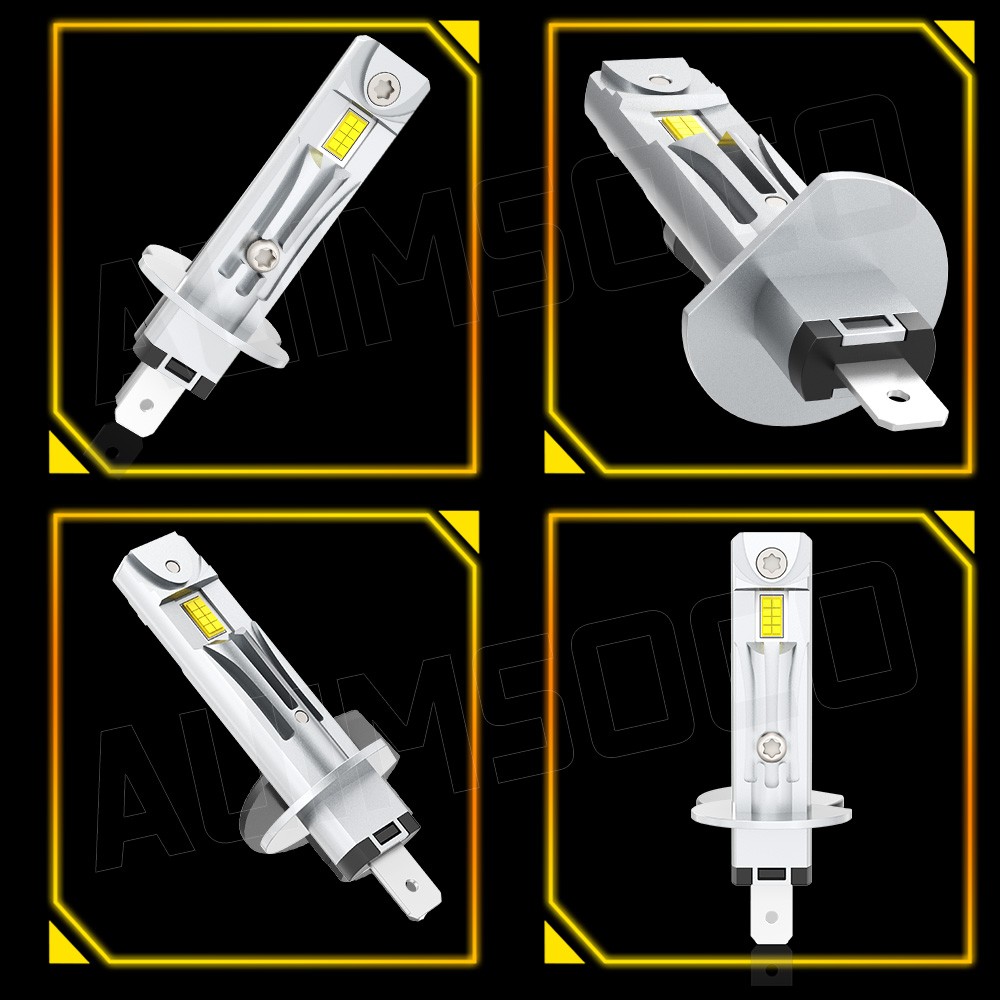 2X NEW CSP LED Headlight Bulbs Super power combo For BMW E30 E34 E24 E36 E38