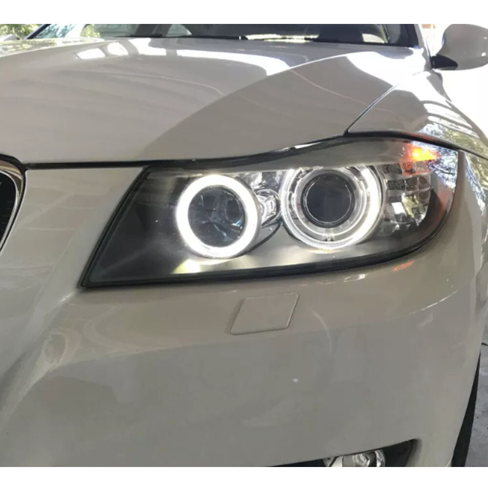 For BMW 323i 325i 328i 335i E90 E92 2xH8 LED 120W per Angel Eyes Halo Ring Bulbs