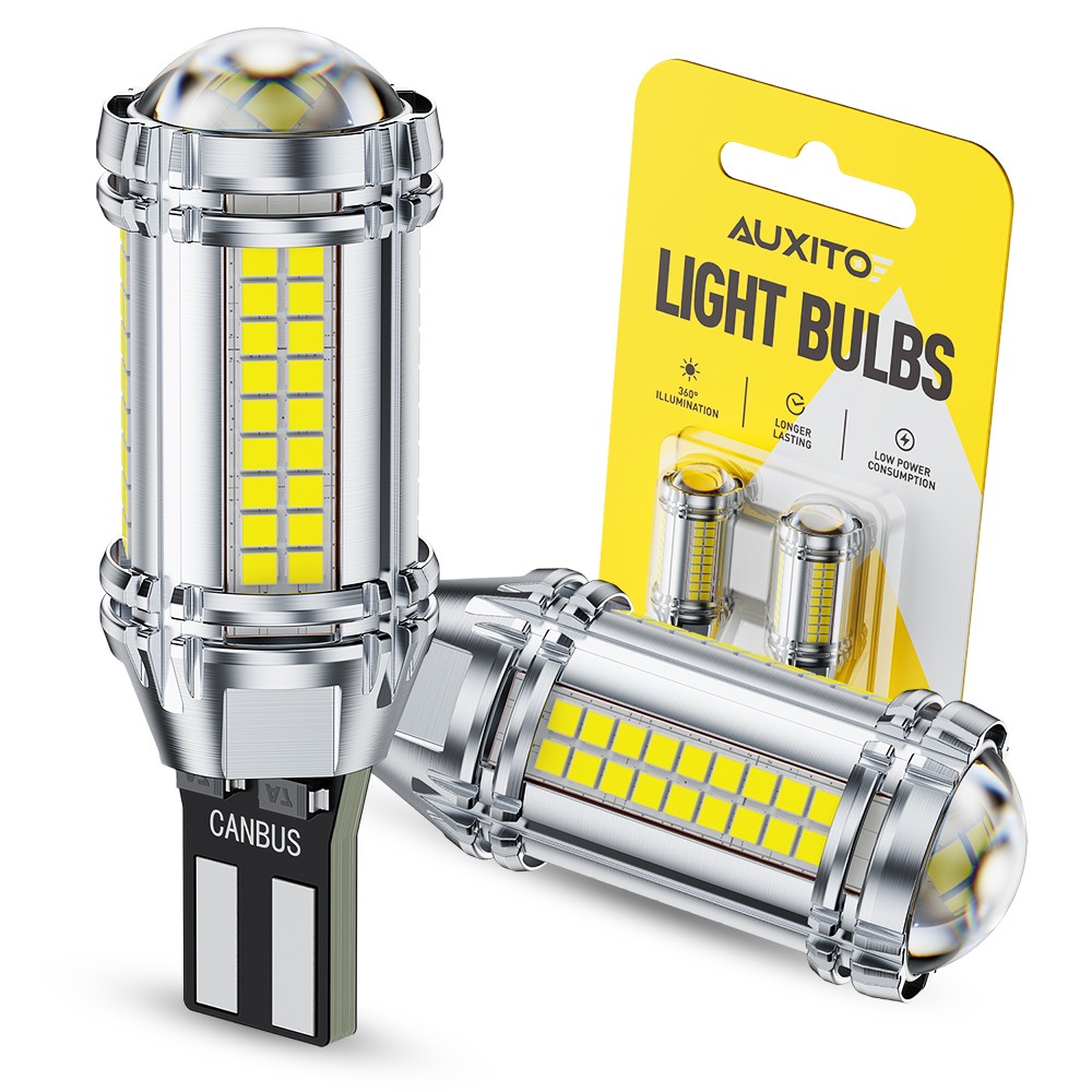 AUXITO 921 912 LED Reverse Backup Light Bulb 6500K 2400LM Super Bright T15 W16W