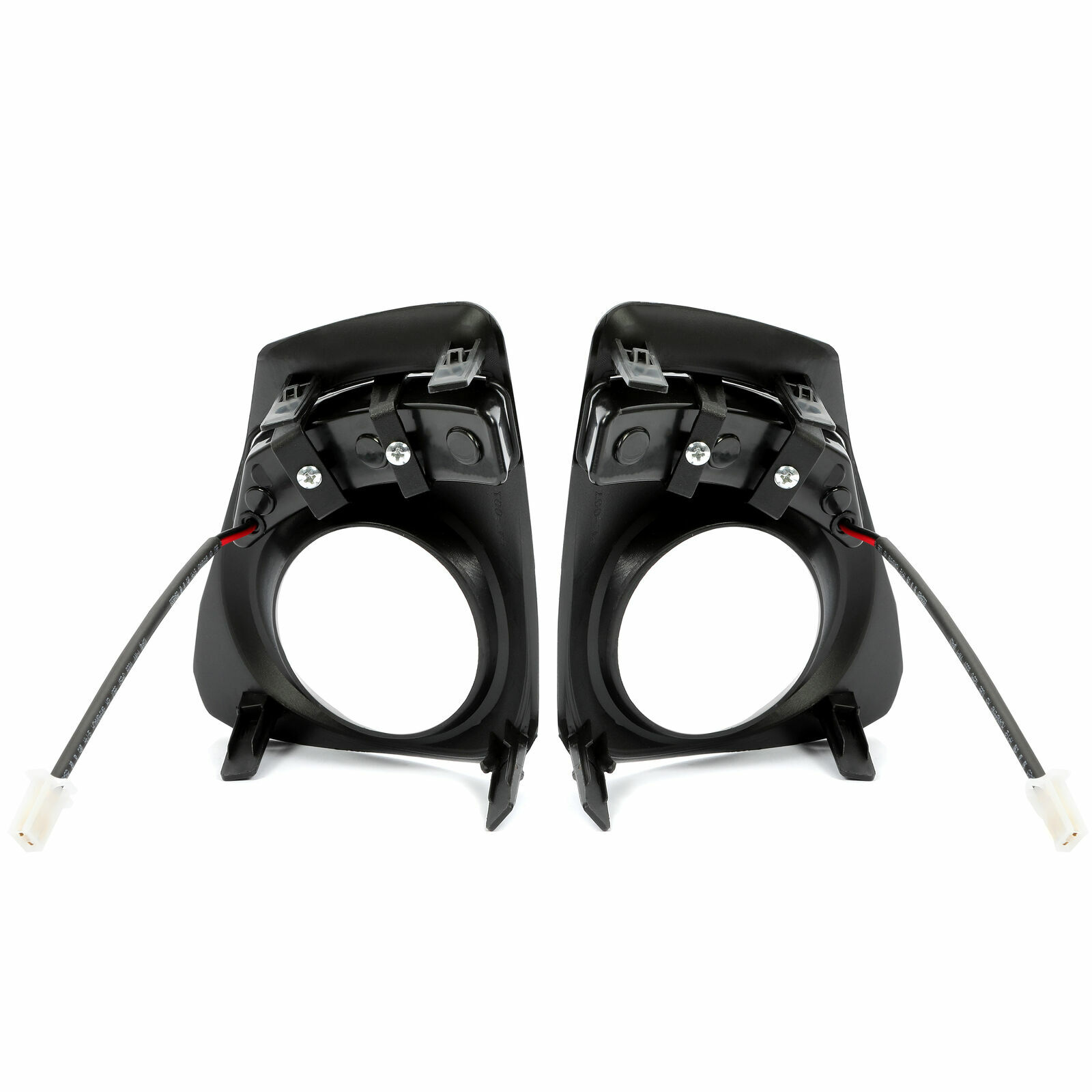For Toyota Corolla 2011-2013 Front Bumper Fog Lights Lamps w/ LED DRL Bezel Set