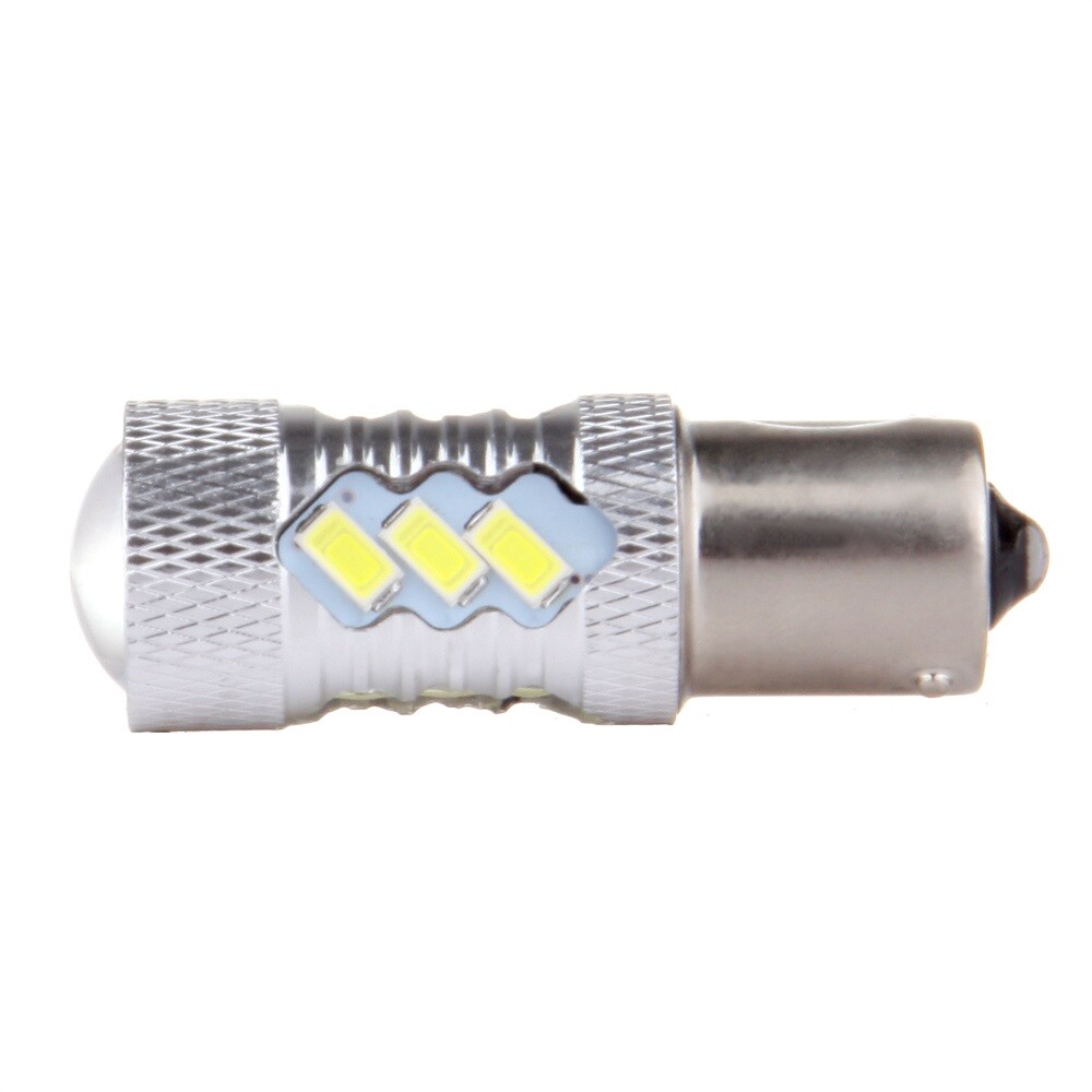 2pc High Power 1156 LED 16 SMD Brake Turn Signal White Backup Reverse Light