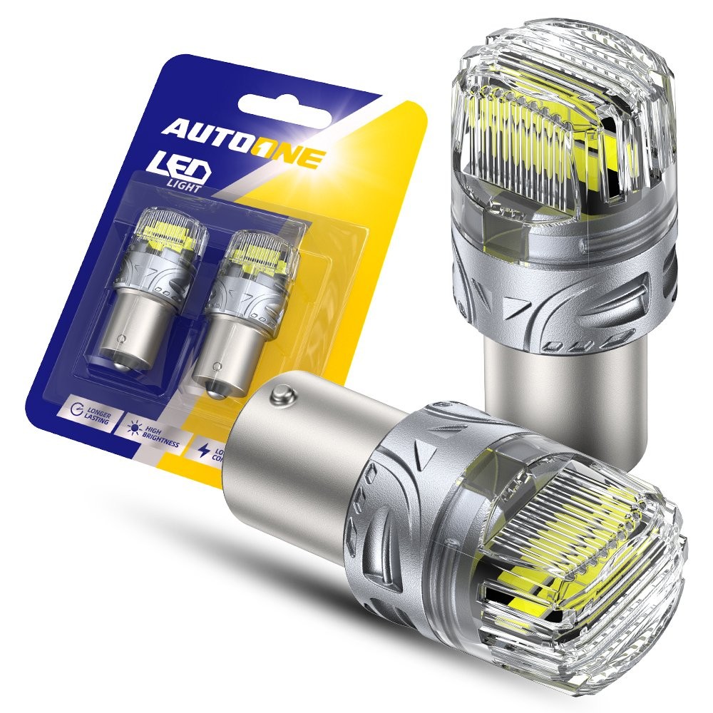 6500K White 1156 7506 BA15S 16SMD 3000Lumen Light Reverse LED Bulbs P21W Parking